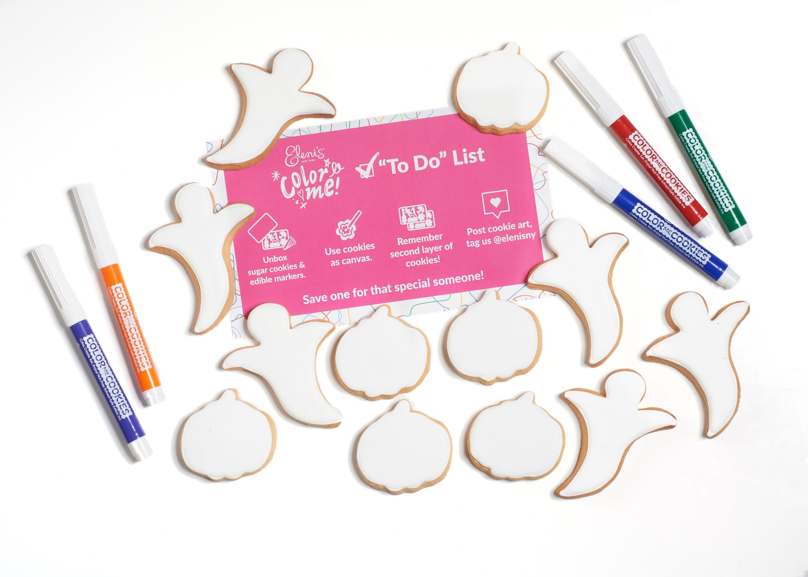 COLOR ME! Halloween Cookie Gift Tin