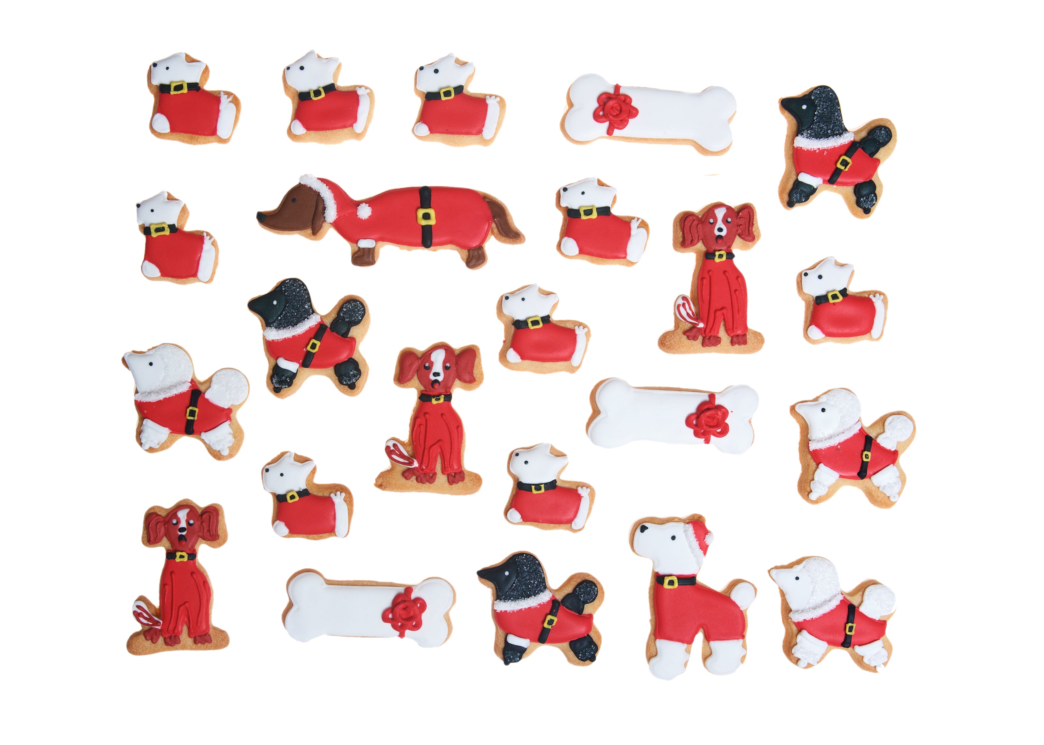 Holiday Puppy Cookie Gift Tin