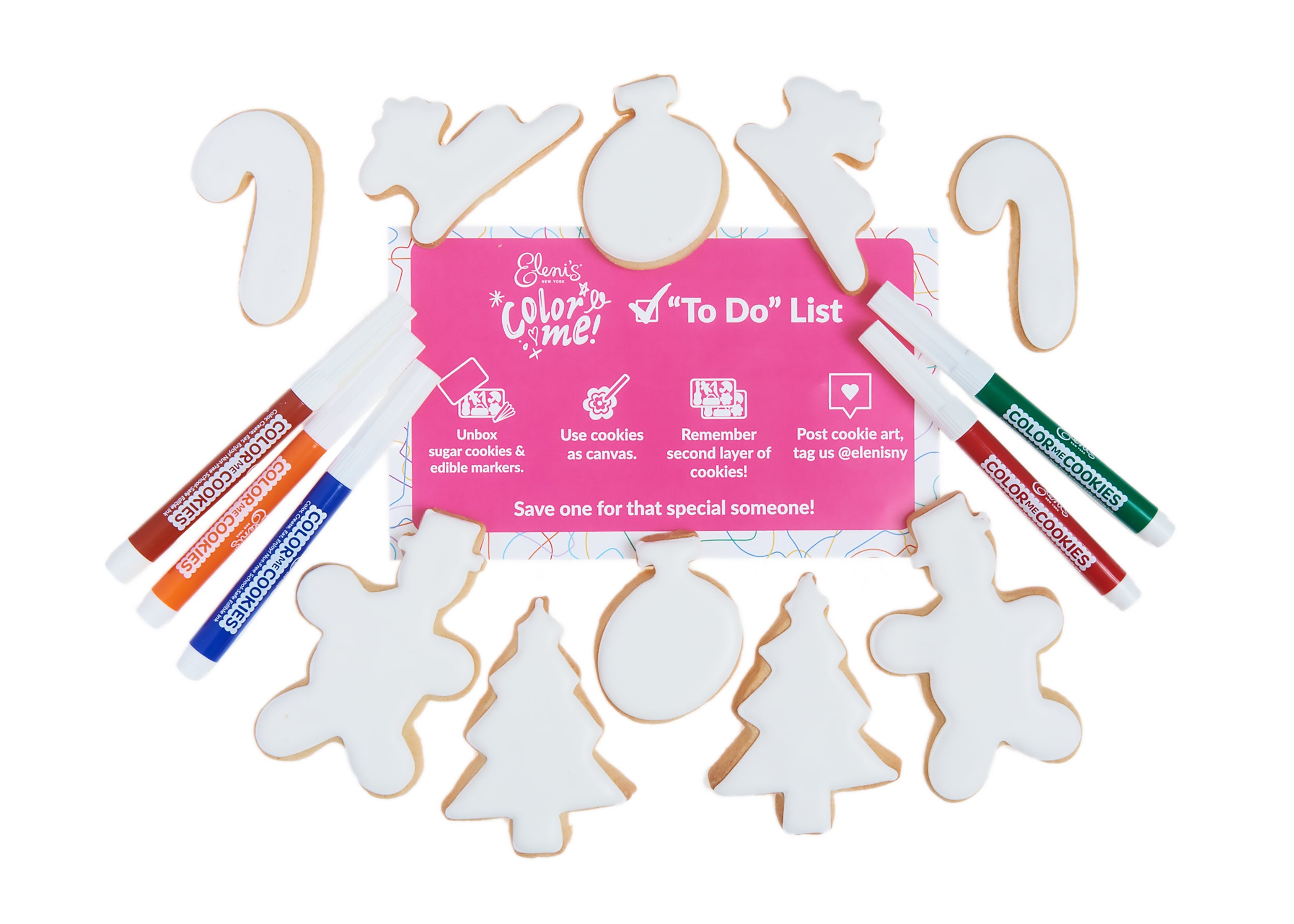 Color Me! Christmas Cookie Gift Tin