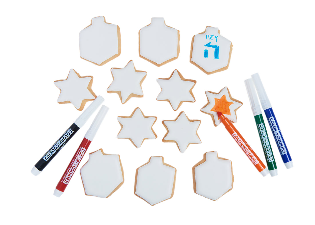 Color Me! Hanukkah Cookie Gift Tin