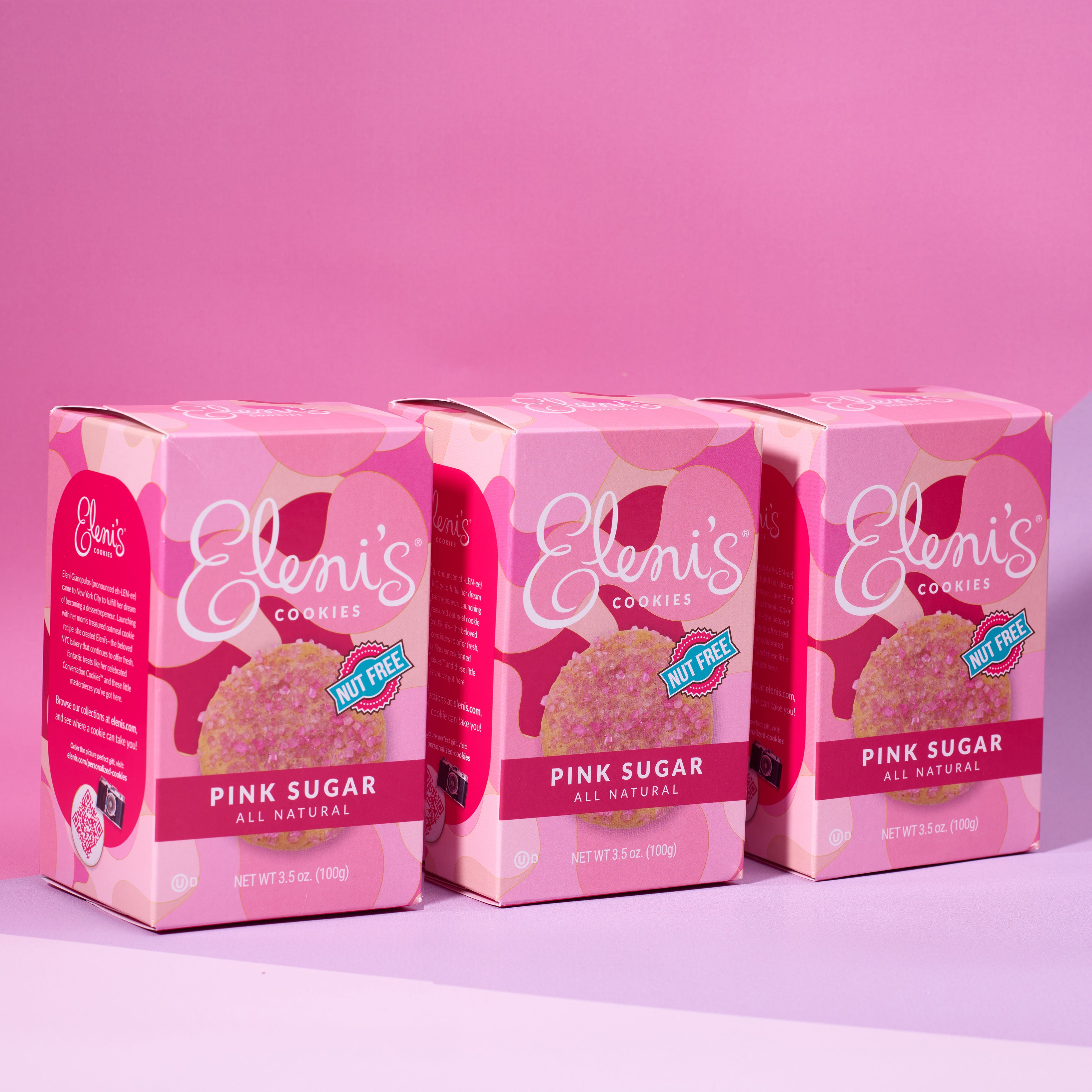 Pink Sugar Crisp Cookie - 6 Pack