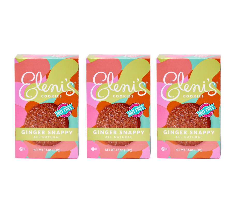 Ginger Snappy Crisp Cookie