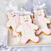 Baby Girl Bear Party Favor Individually Wrapped