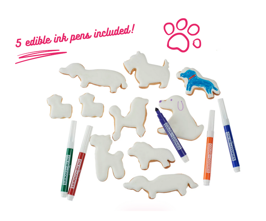 Color Me! Dogs Gift Tin