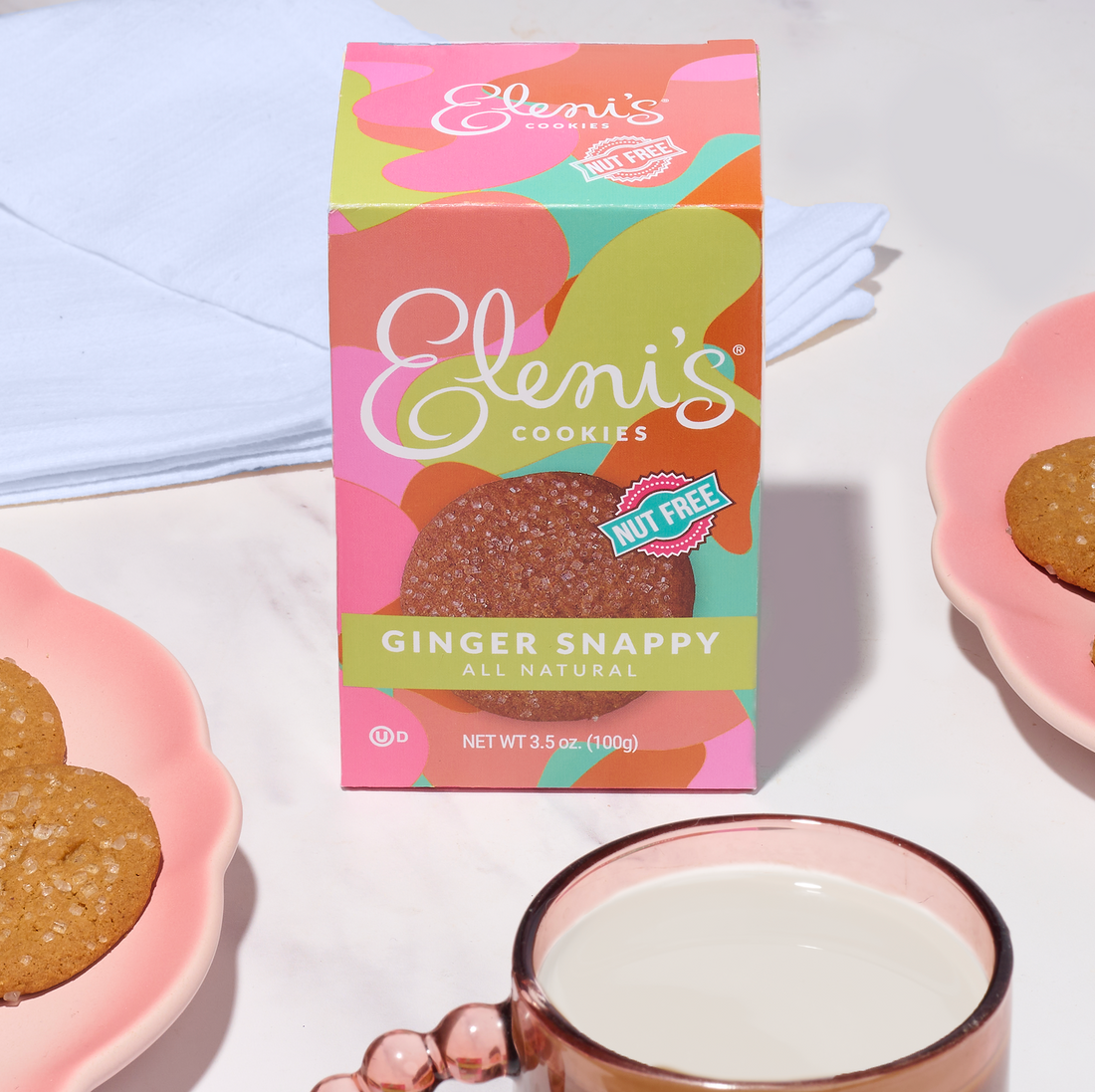 Ginger Snappy Cookie Box