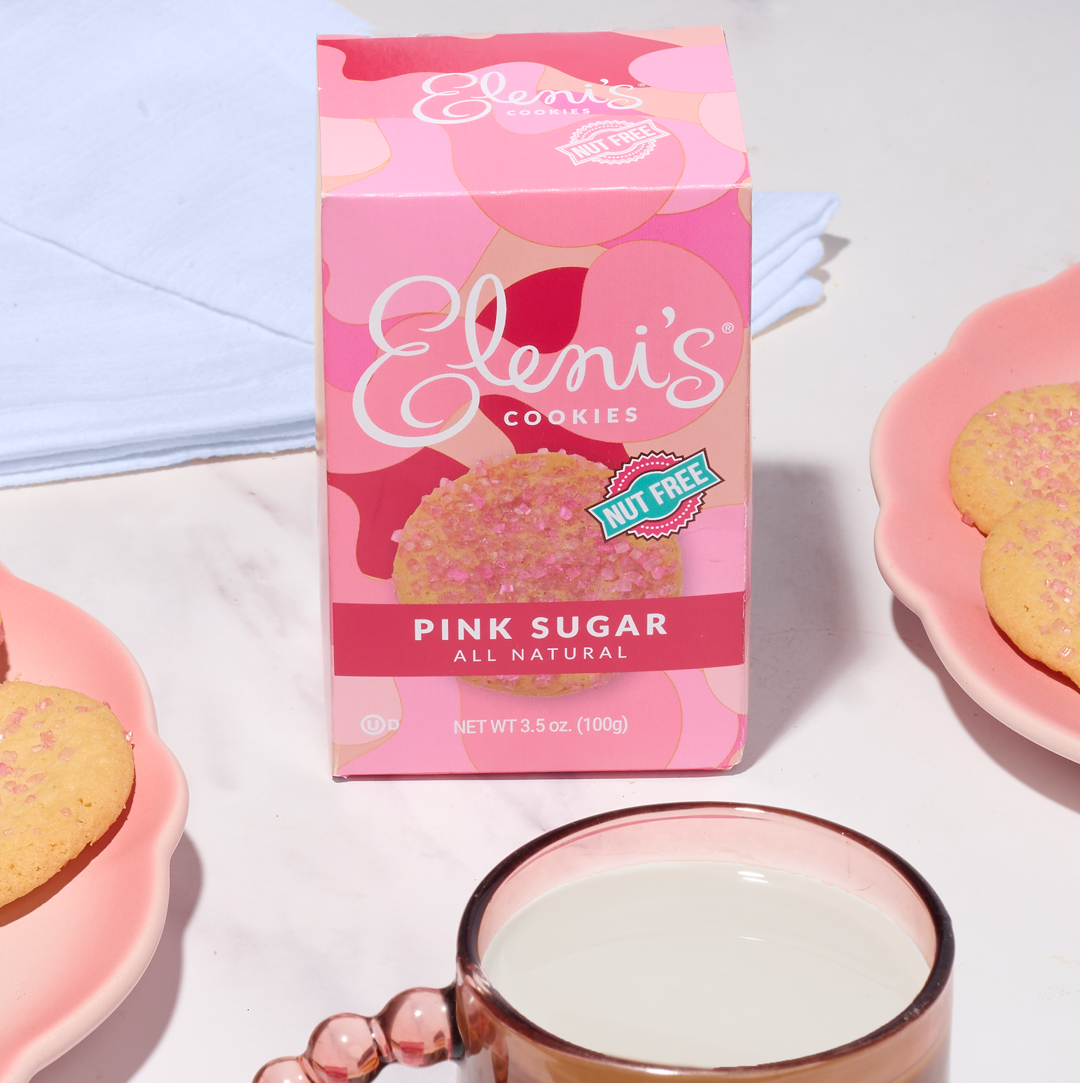 Pink Sugar Crisp Cookie - 6 Pack