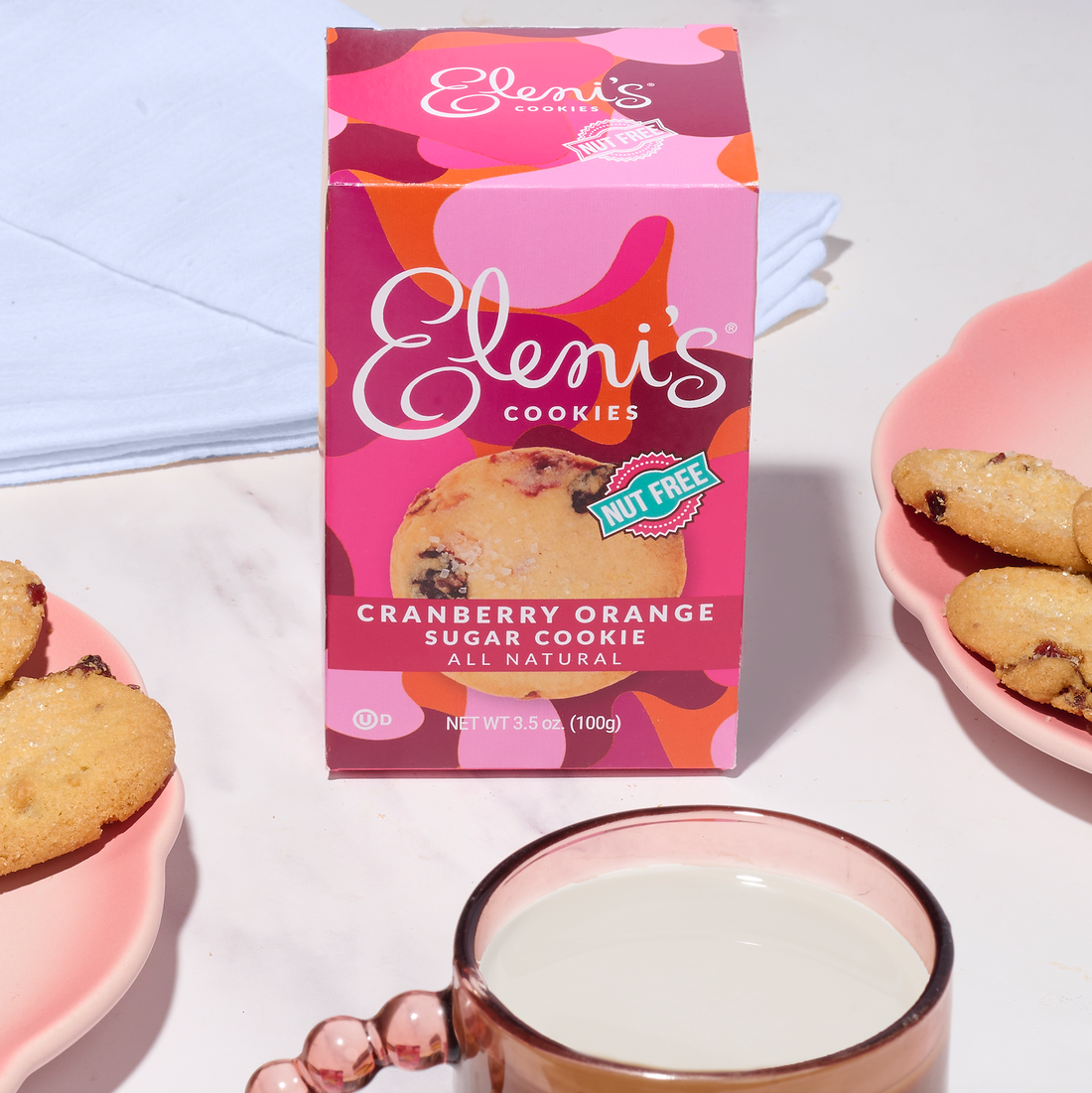 Cranberry Orange Sugar Cookie 6 Pack