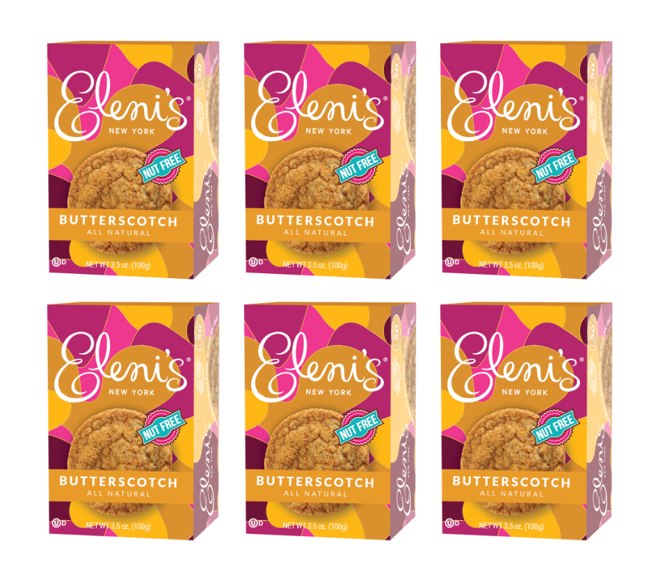 Butterscotch Crisp Cookie - 6 Pack