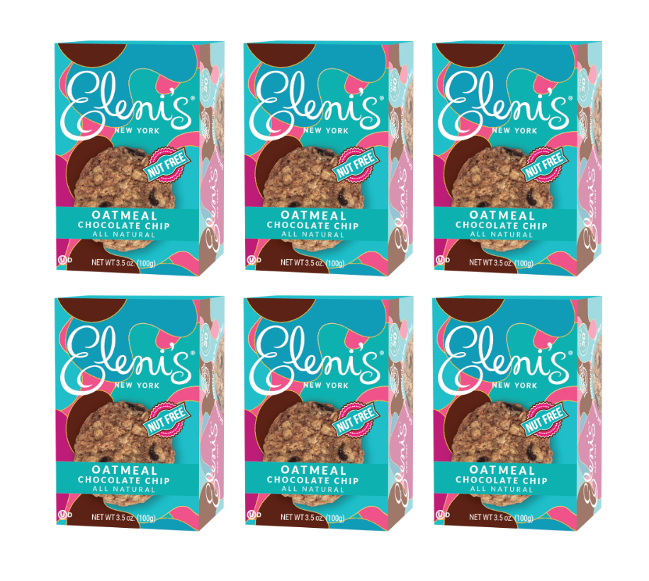 Oatmeal Chocolate Chip Crisp Cookie - 6 Pack