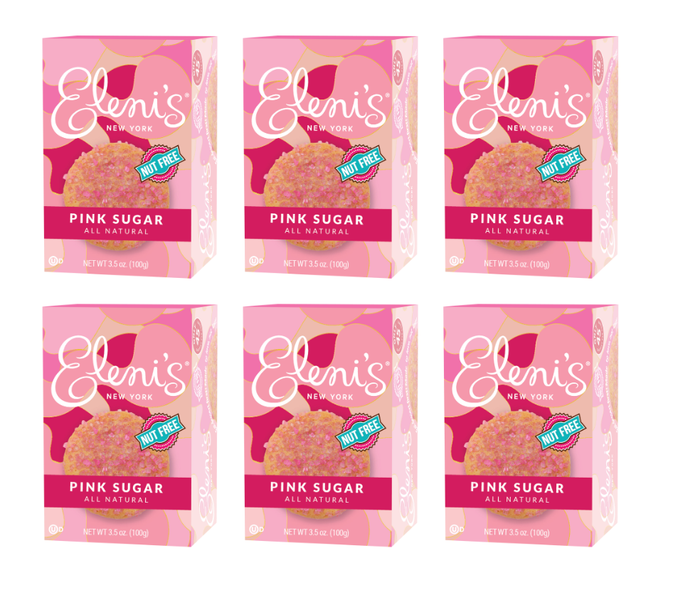 Pink Sugar Crisp Cookie - 6 Pack