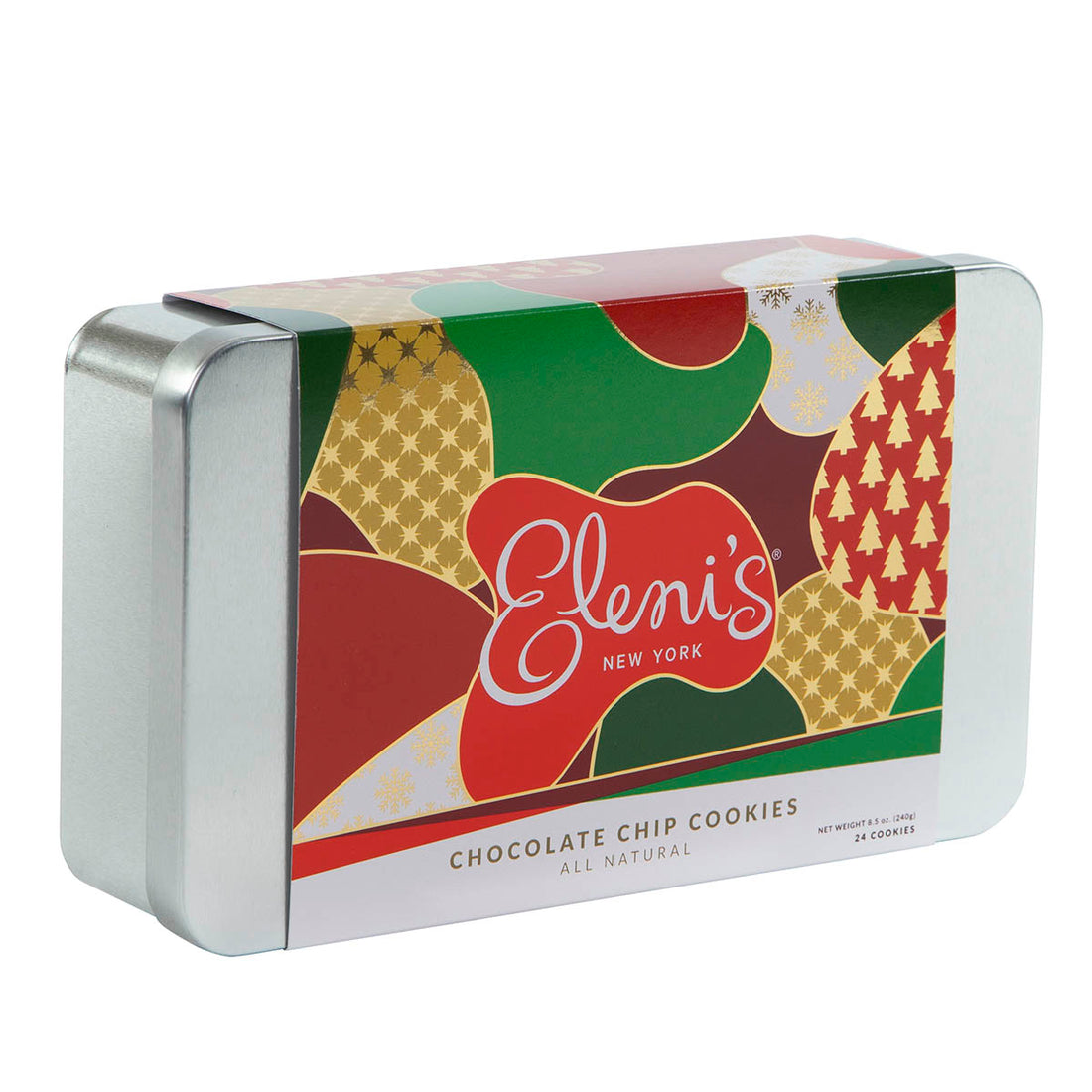 Merry Christmas Chocolate Chip Gift Tin