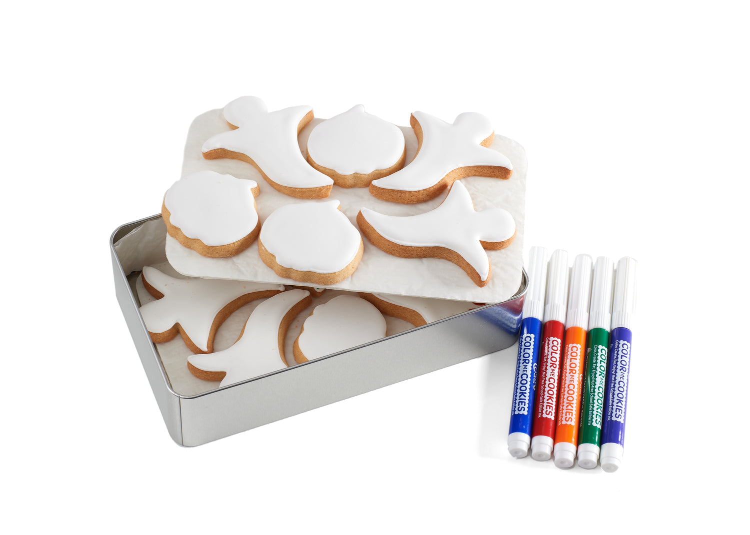 COLOR ME! Halloween Cookie Gift Tin