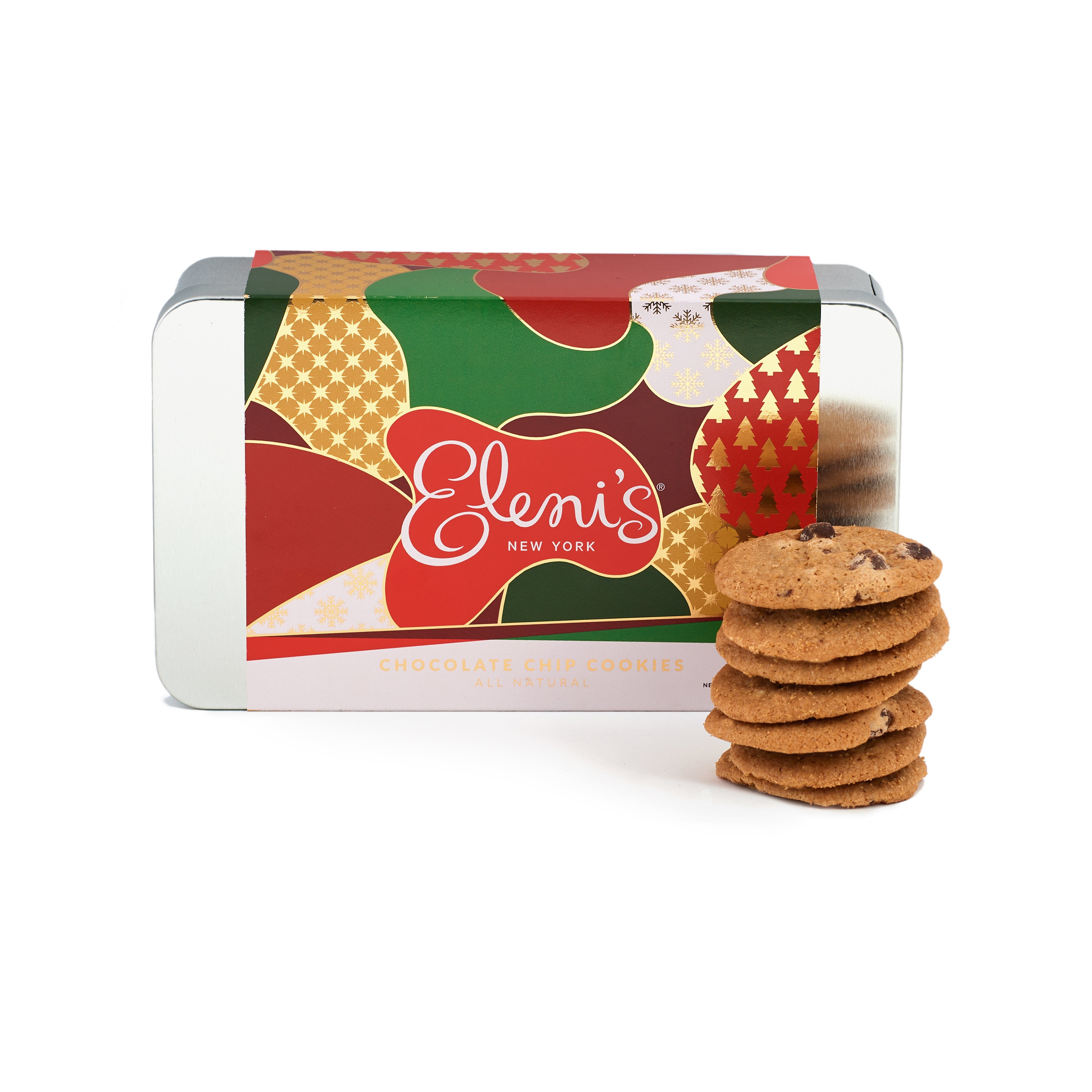 Merry Christmas Chocolate Chip Gift Tin