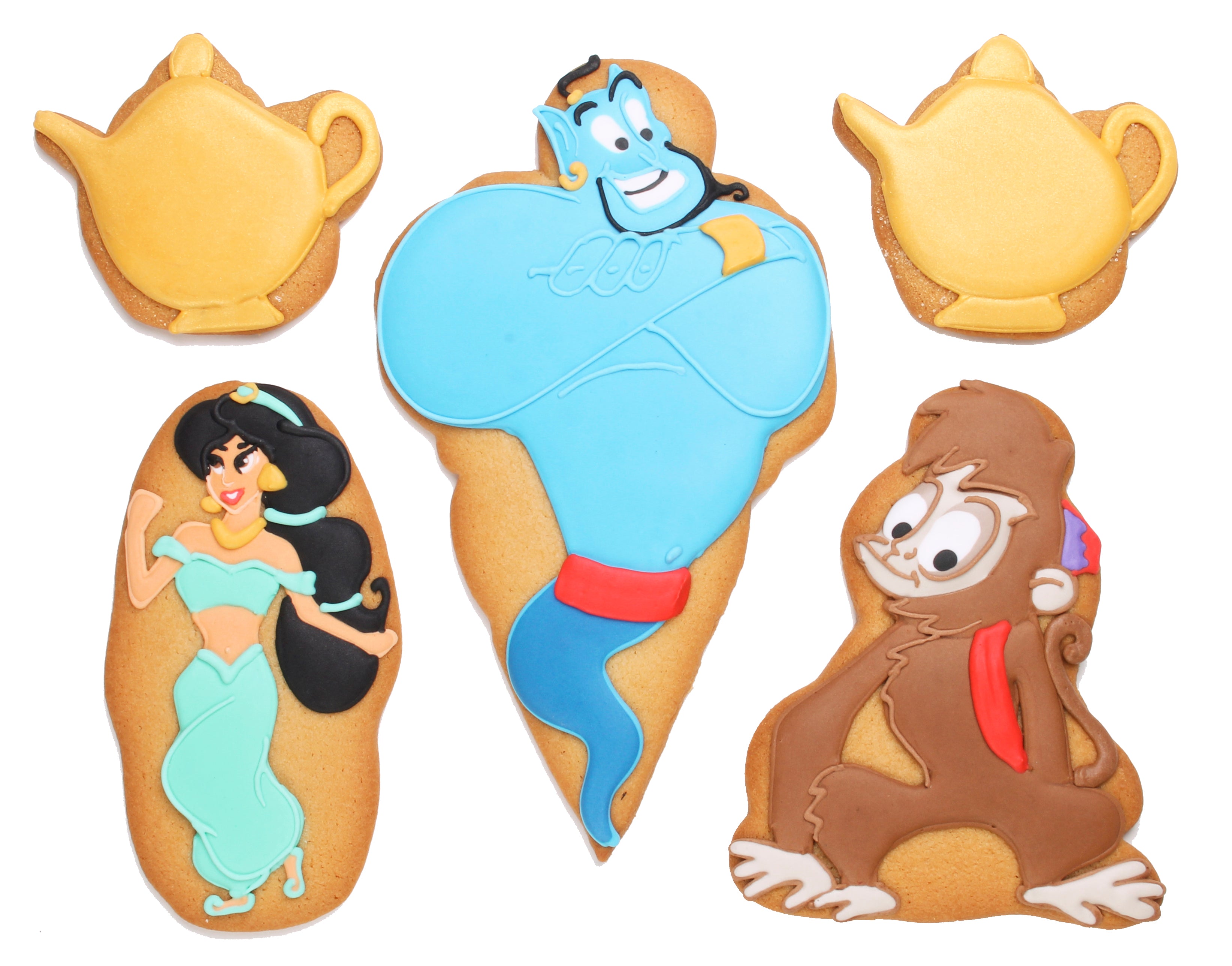 Custom Aladin friends Set Party Favor Cookies