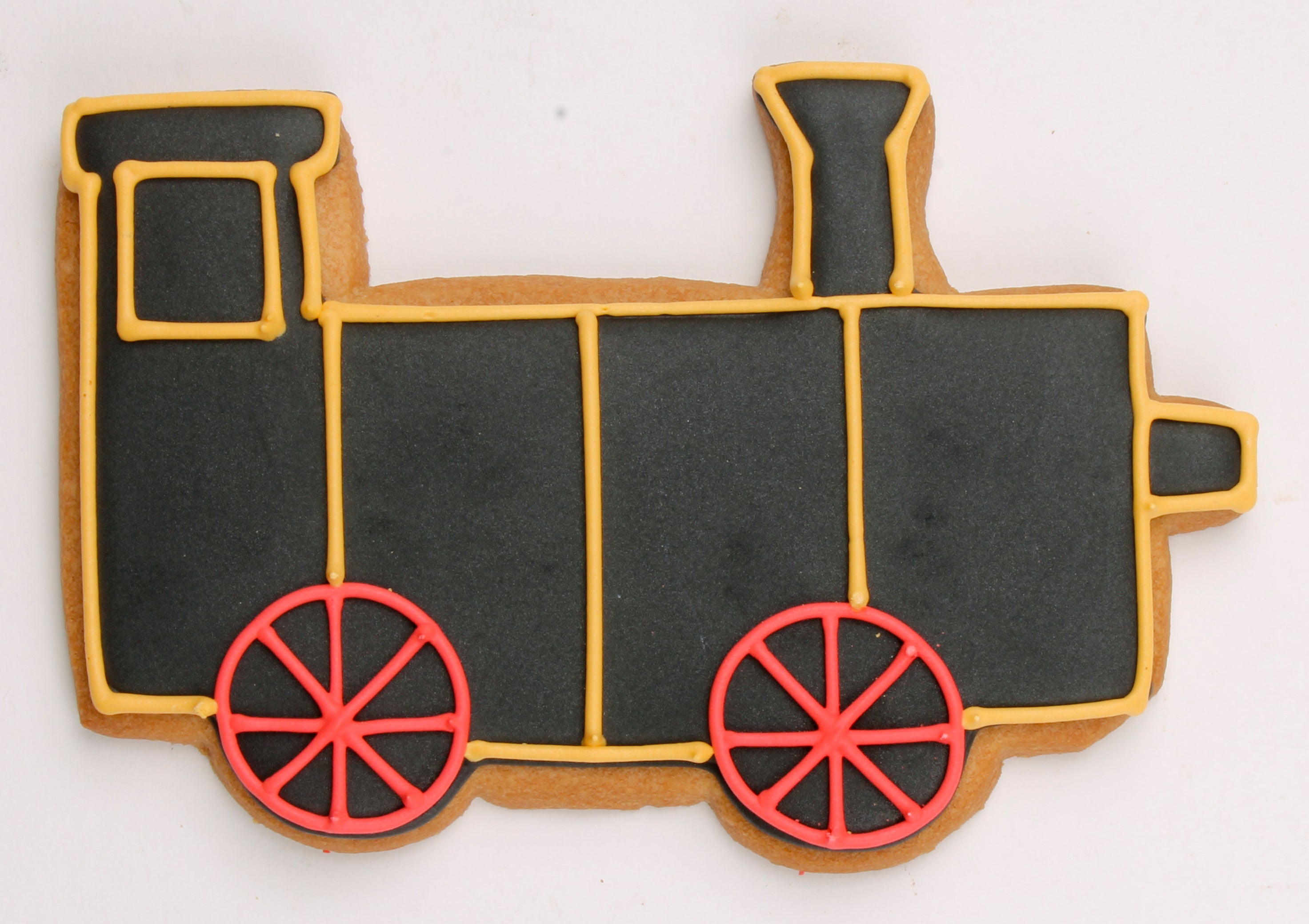 Custom Railroad Party Favor Cookie