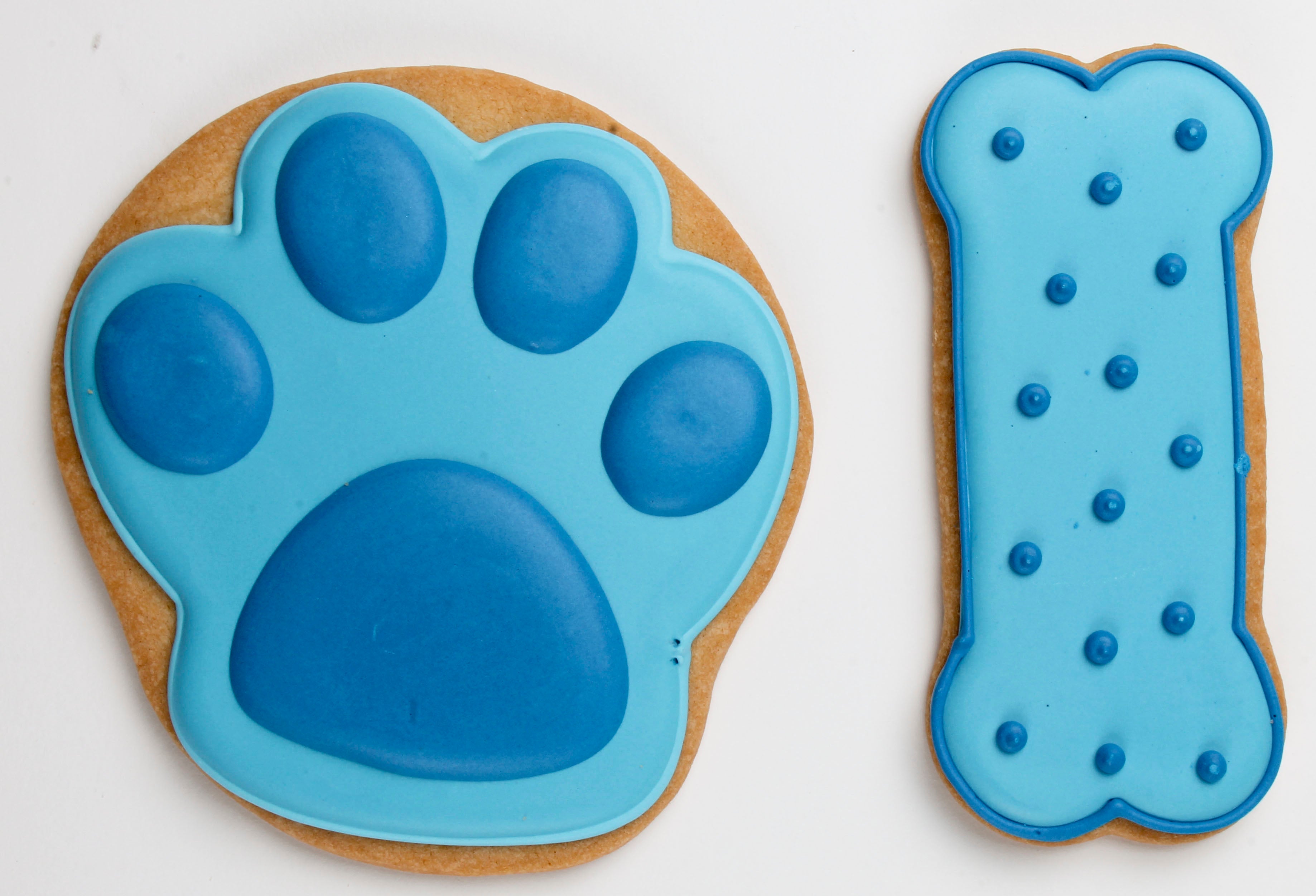 Custom Cookie Blues Clues Paw Party Favor