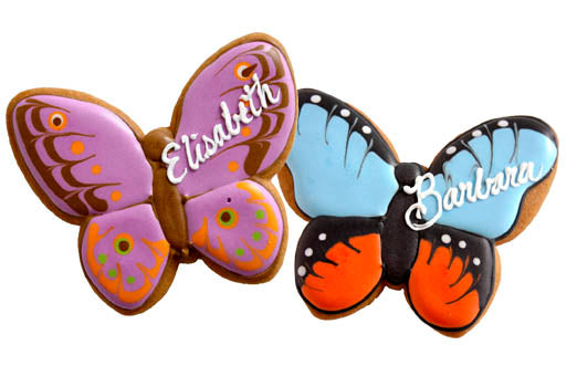 Butterfly Custom Party Favor Cookie 