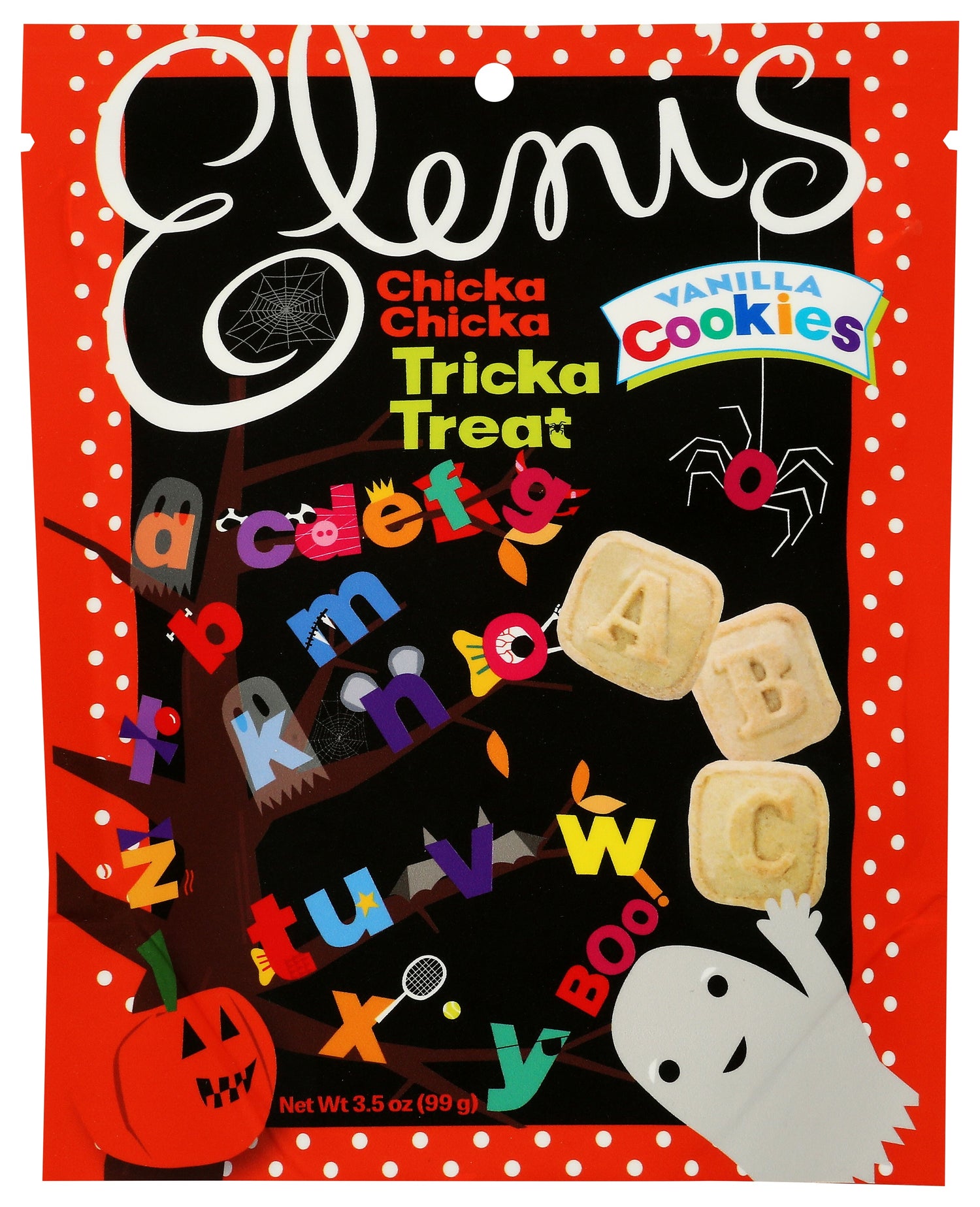 Chicka Chicka Tricka Treat Vanilla Alphabet Cookies (3.5oz) Pouch