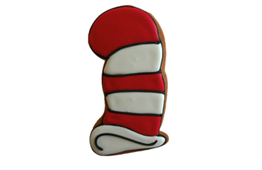 Cat in the Hat Custom Party Favor Cookie