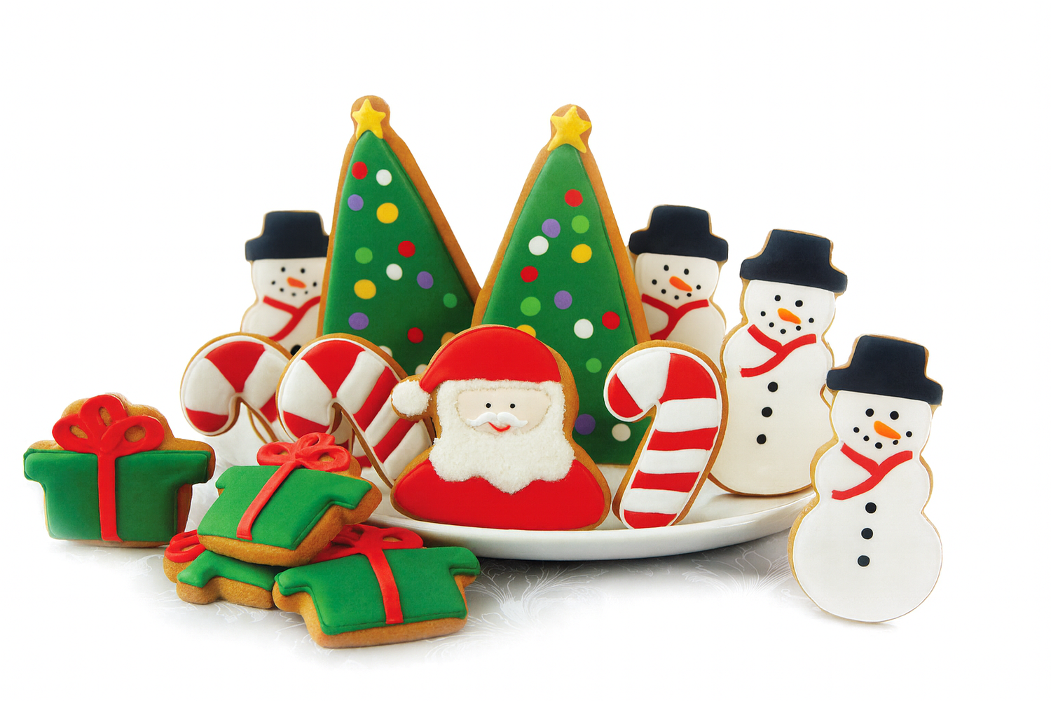 Merry Christmas Cookie Gift Tin