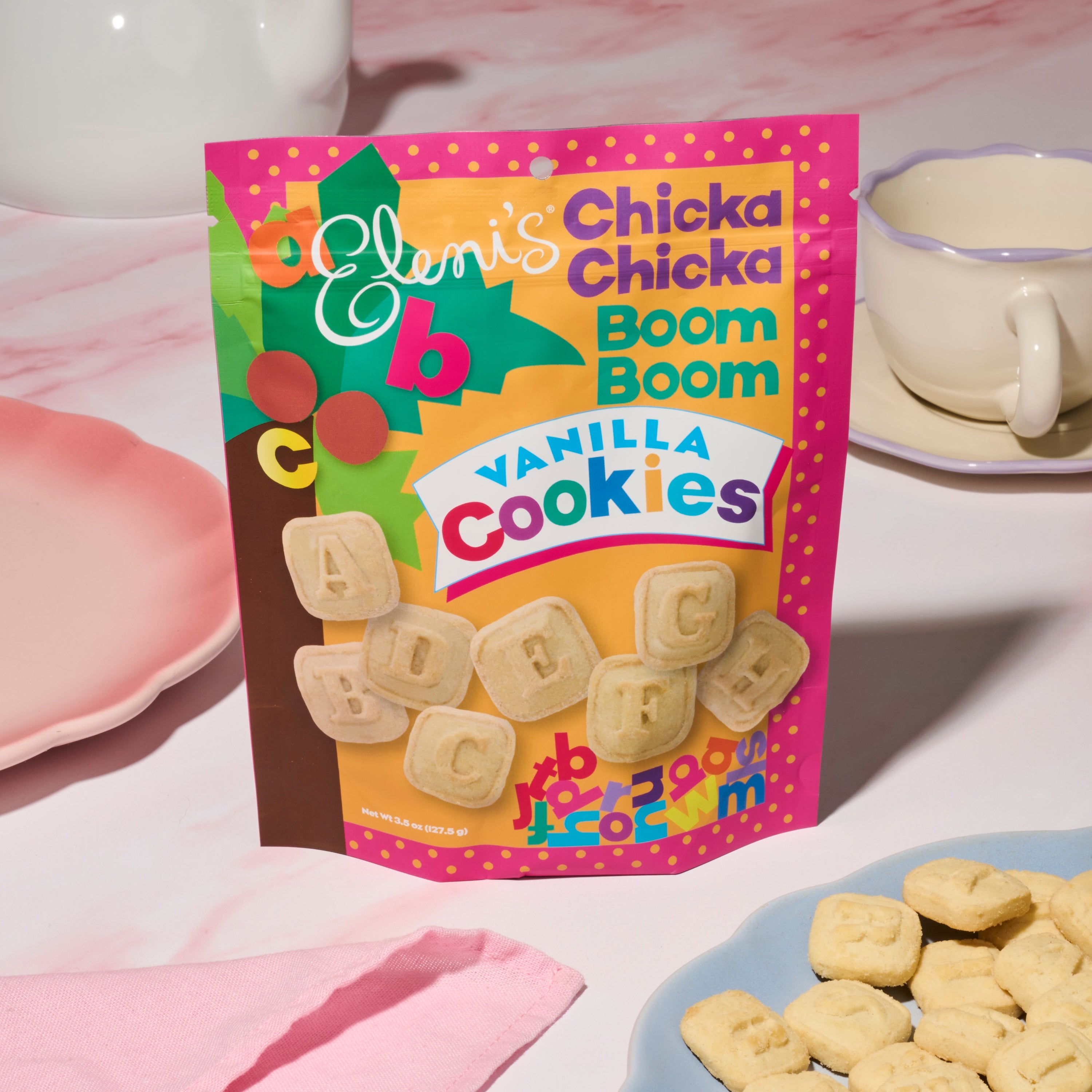 Chicka Chicka Boom Boom Alphabet Cookies Vanilla 6 Pack