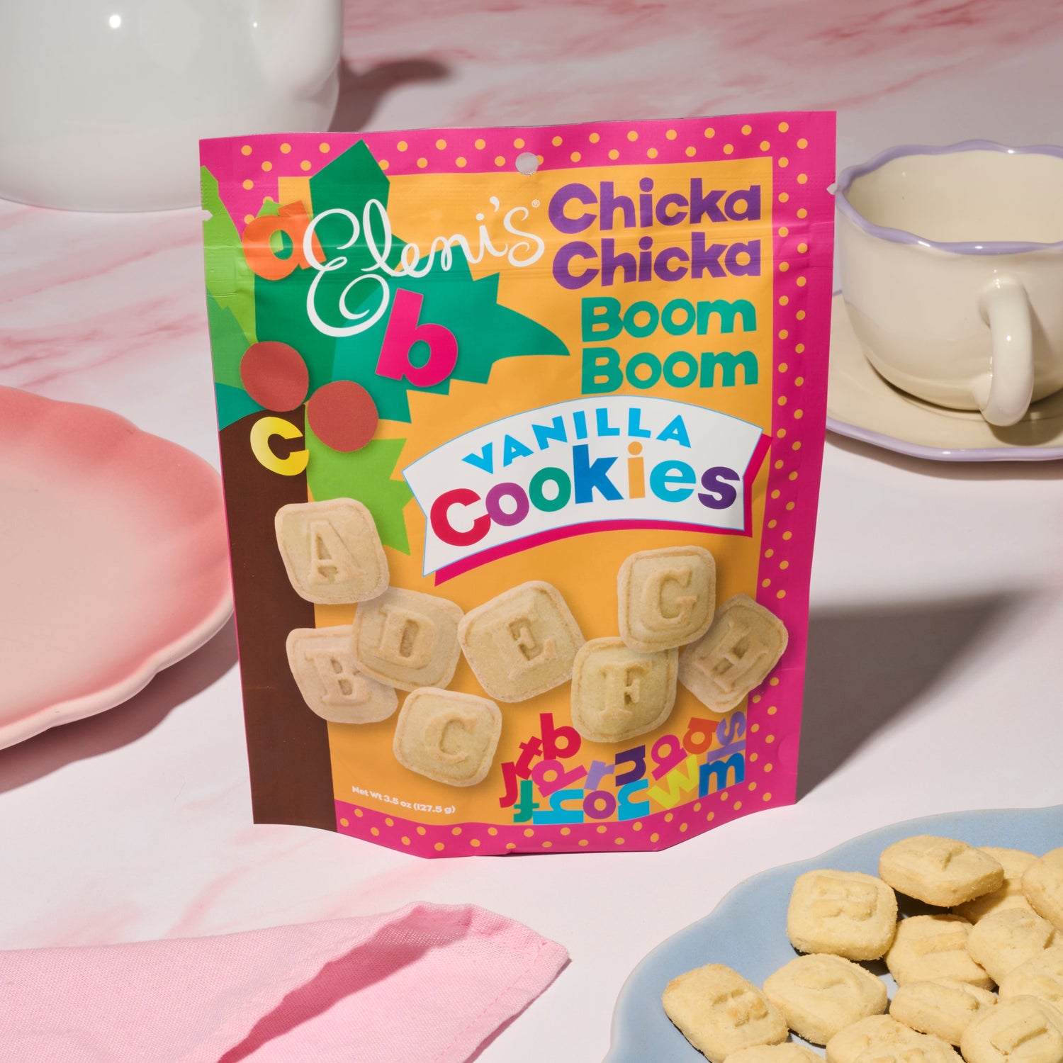 Chicka Chicka Boom Boom Alphabet Cookies Vanilla Pouch