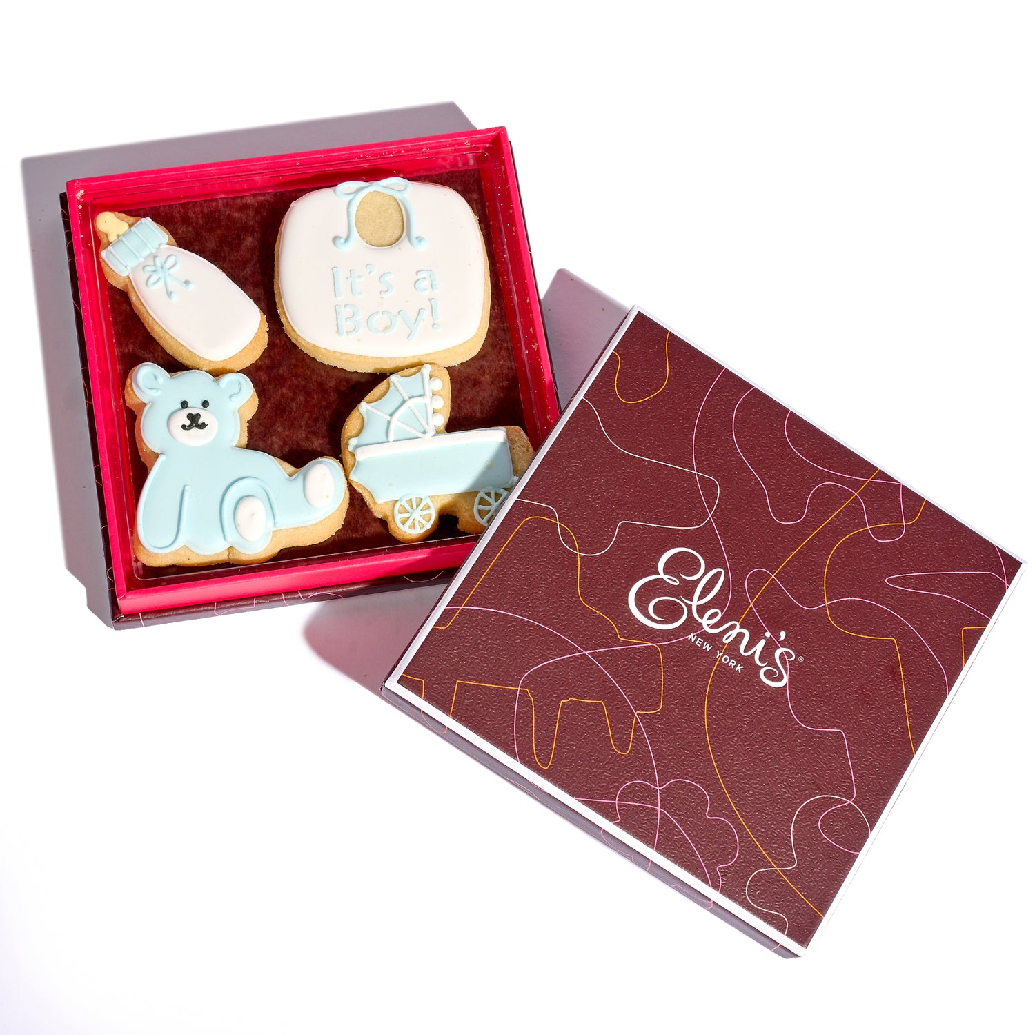 New Baby Boy Cookie Gift Set