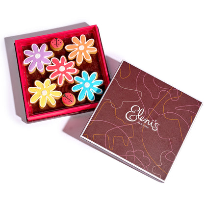 Vibrant Daisies Cookie Gift Set