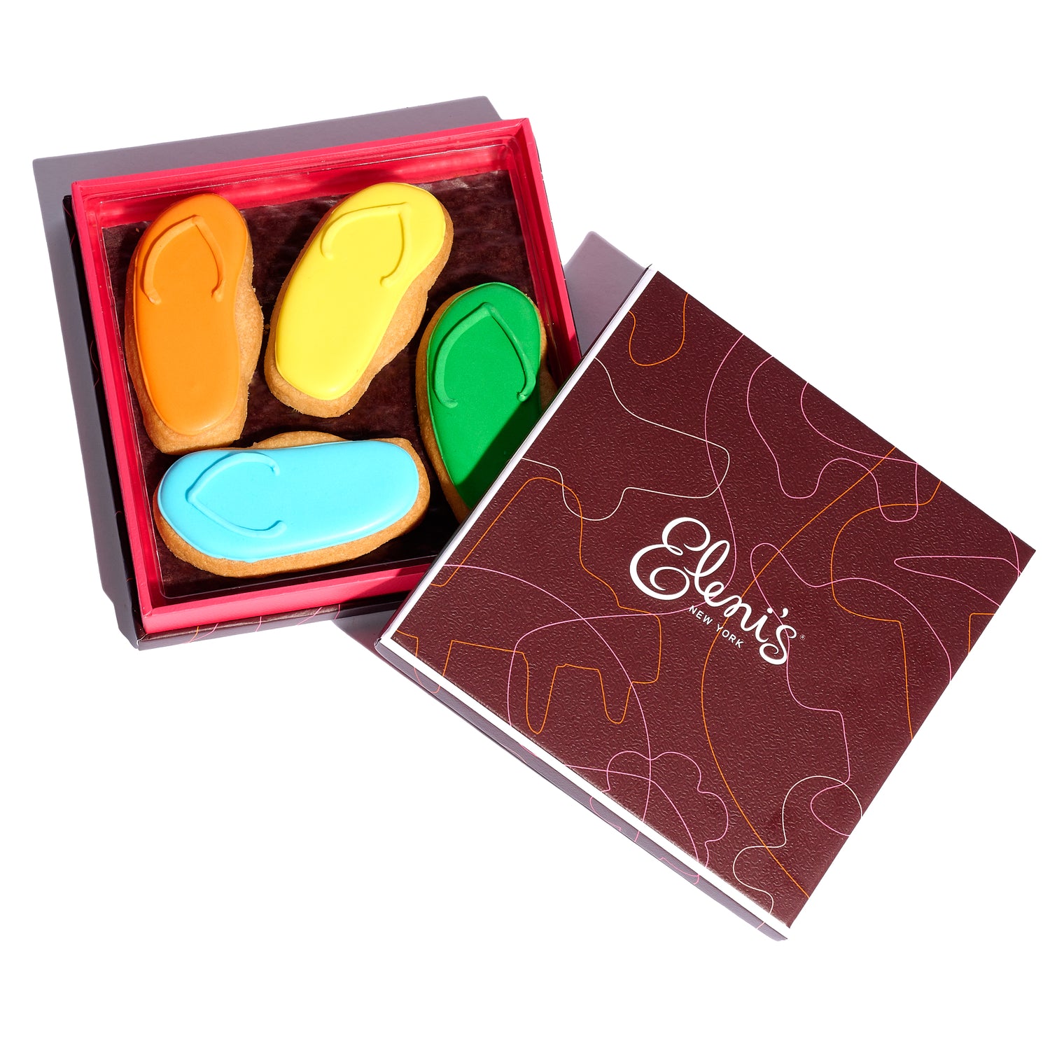 Flip Flop Cookie Gift Box