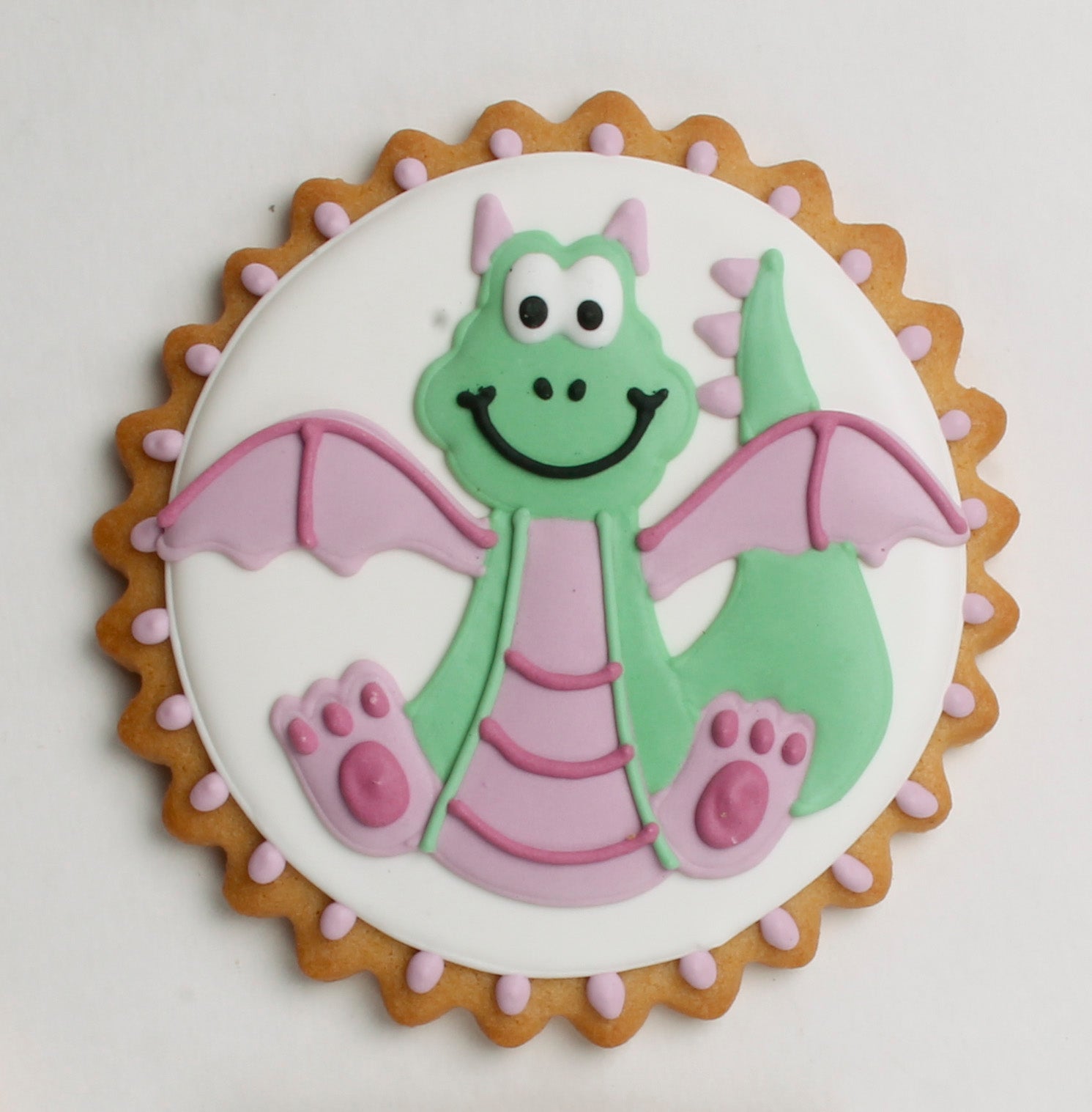 Custom Dragon Party Favor Cookie