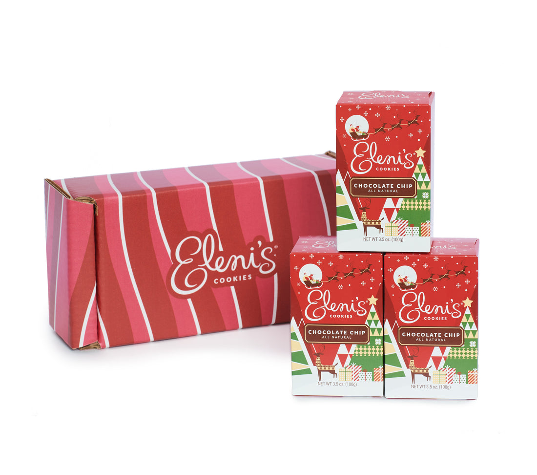 Festive Chocolate Chip Box Set Party Favor