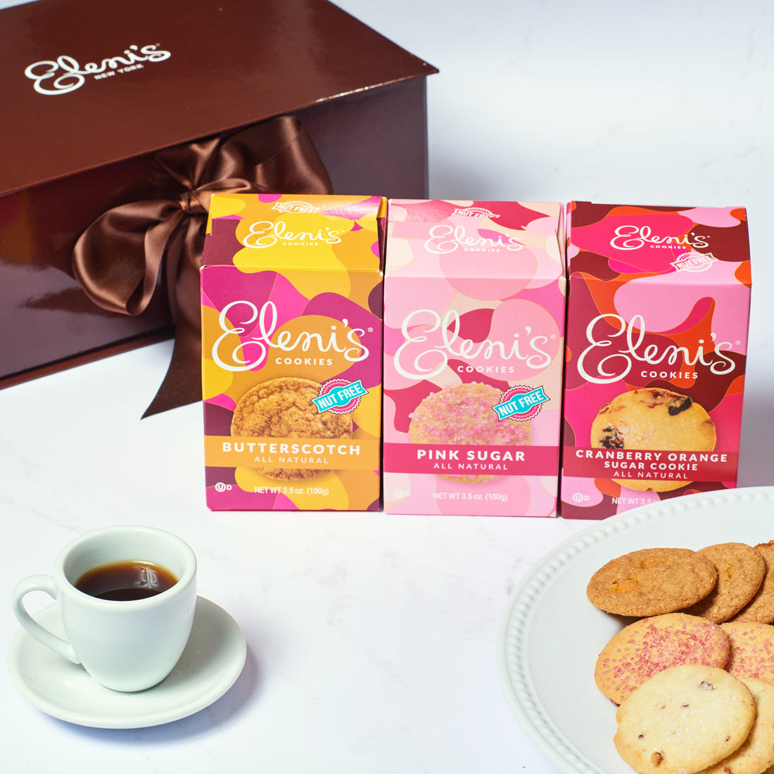 A deluxe gift box of Eleni&