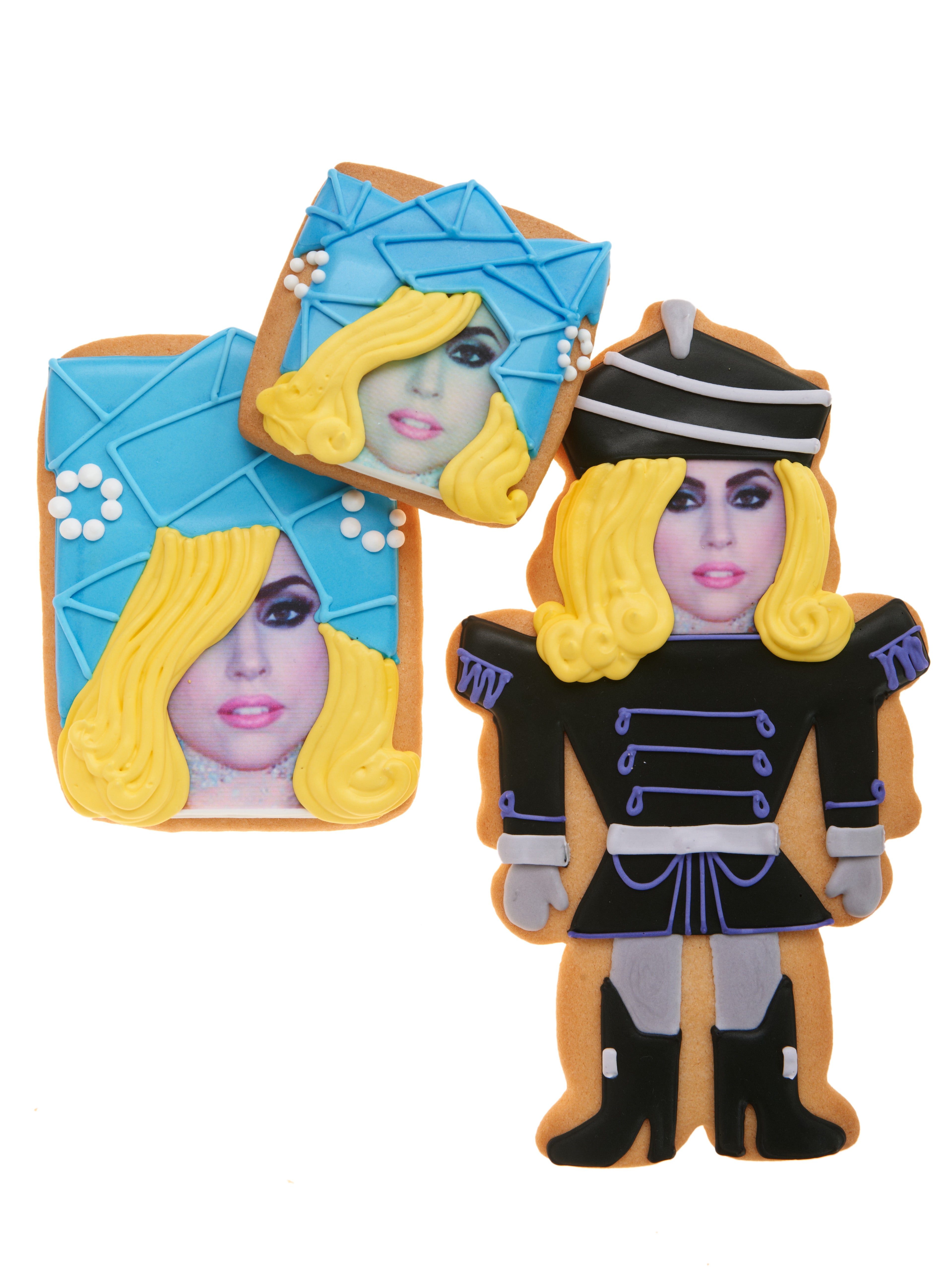 Lady Gaga Custom Party Favor Cookie