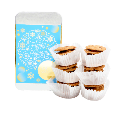 Holidays Chocolate Chip Tin Party Favor