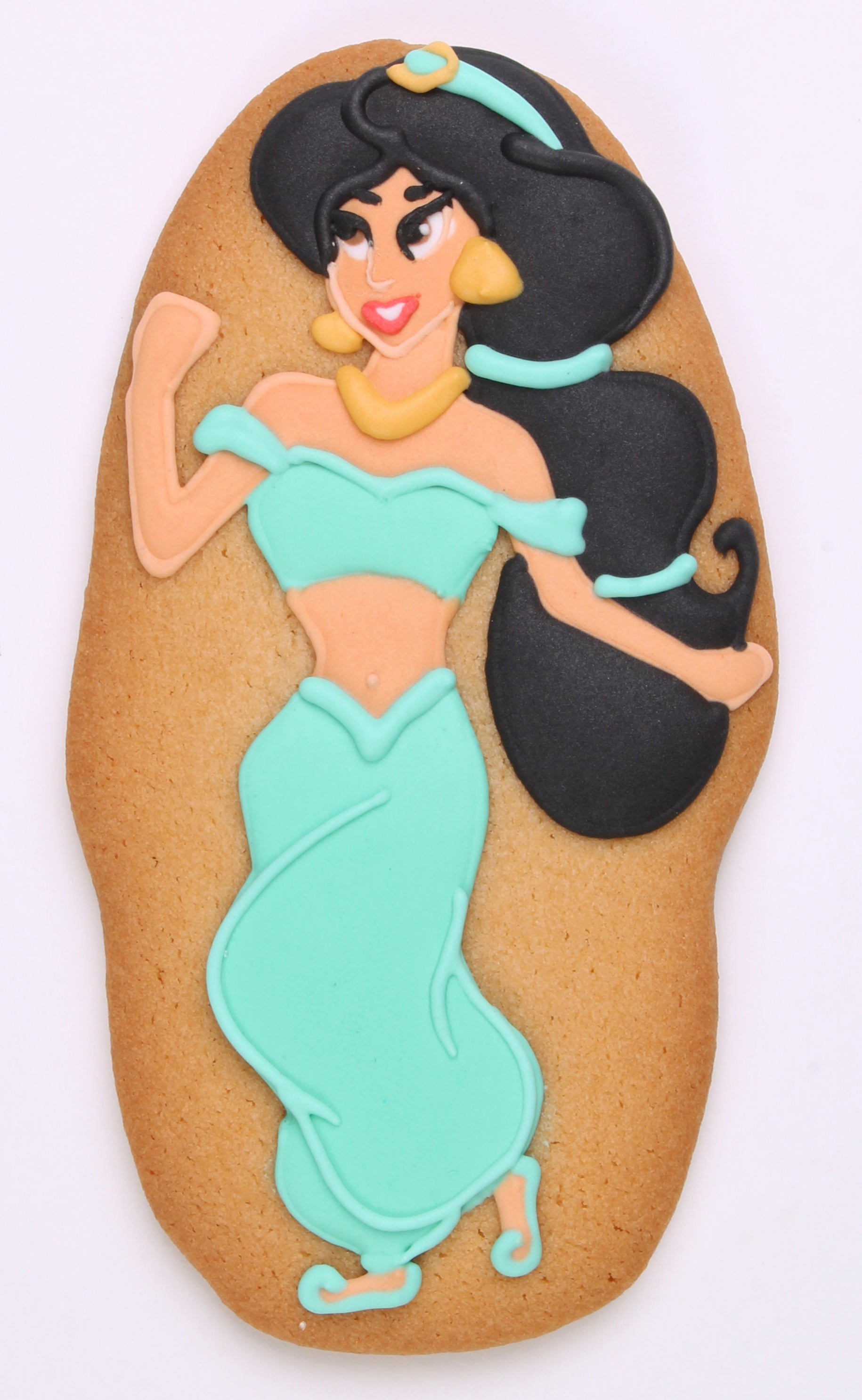 Custom Princess Jasmine Party Favor Cookie