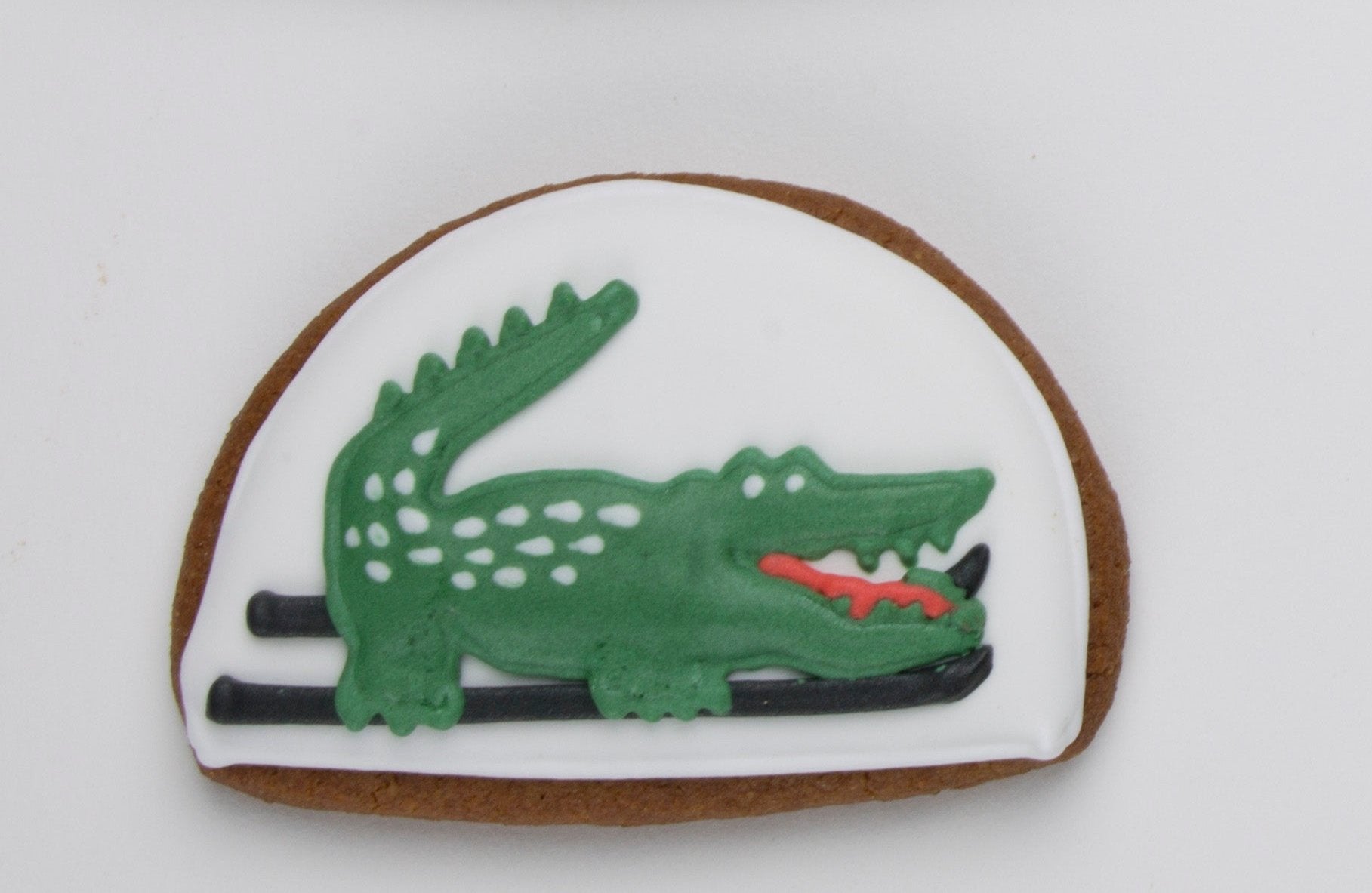 Custom Lacoste Logo Party Favor Cookie