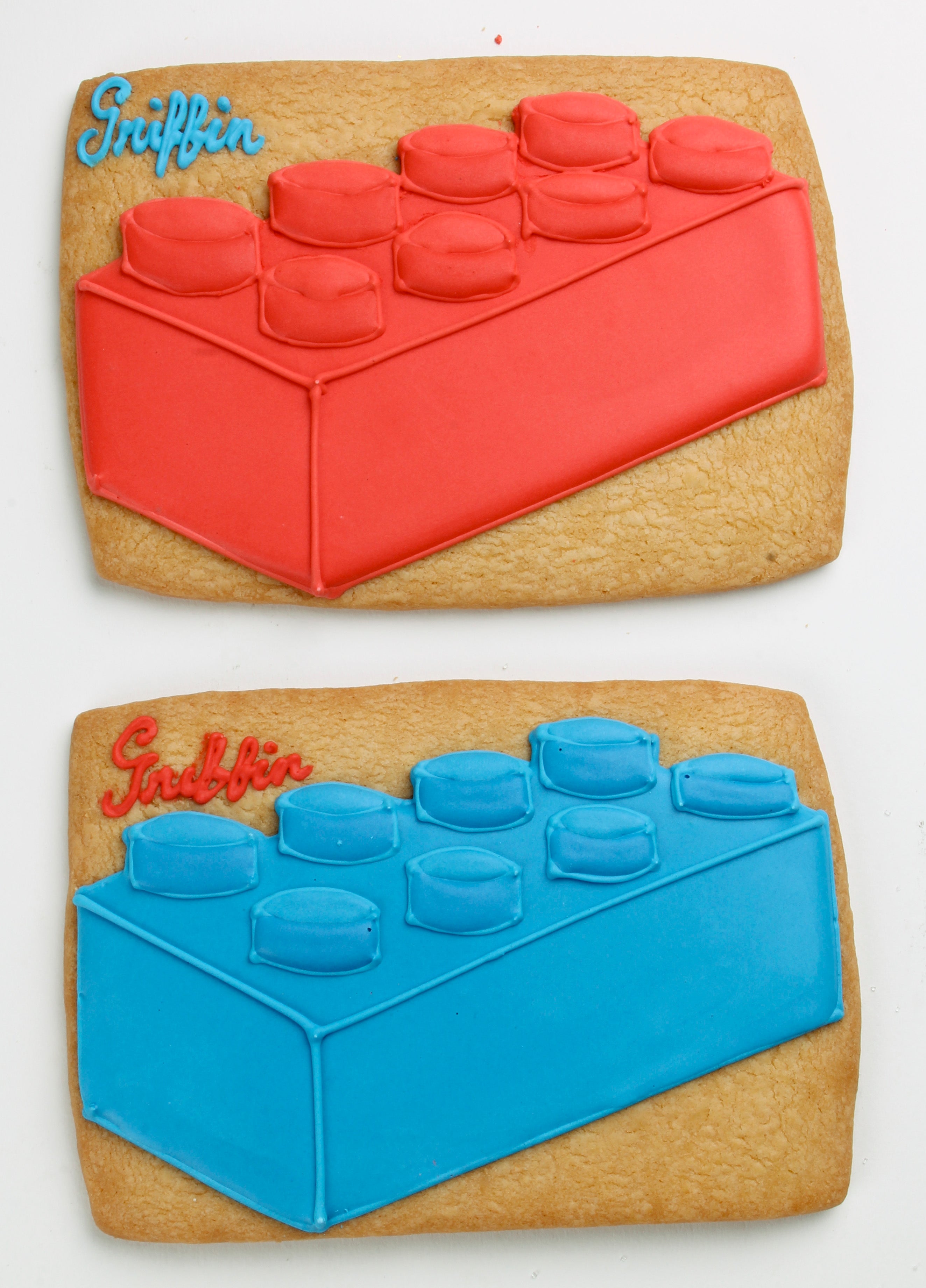 Lego Custom Party Favor Cookie