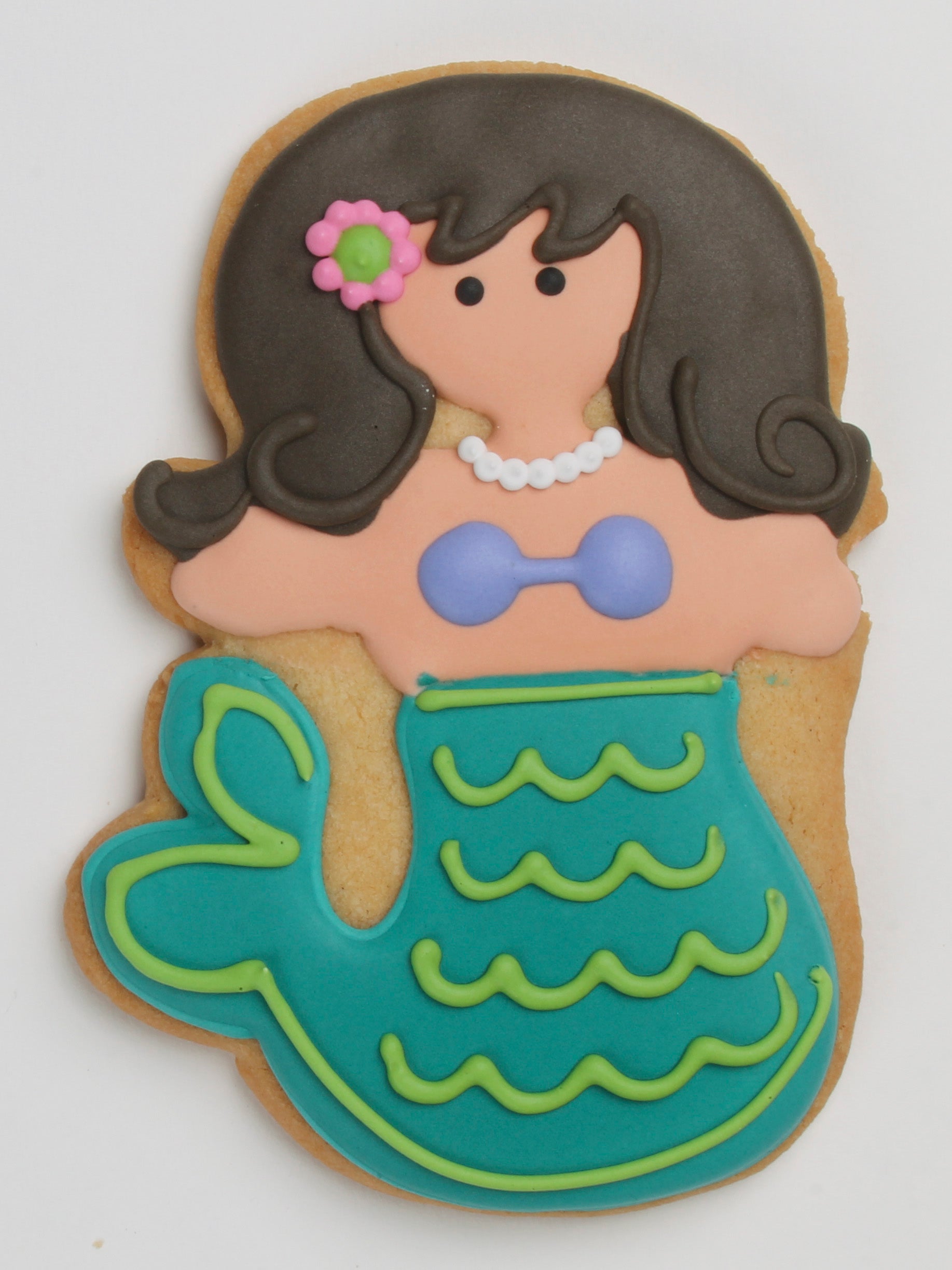 Custom Mermaid Party Favor Cookie