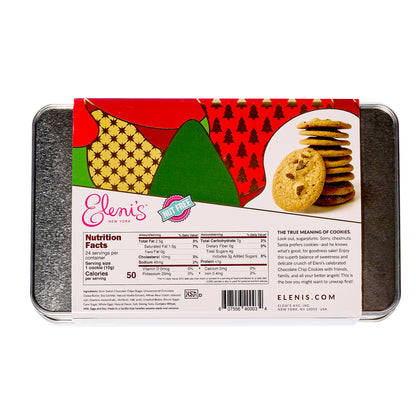 Merry Christmas Chocolate Chip Gift Tin