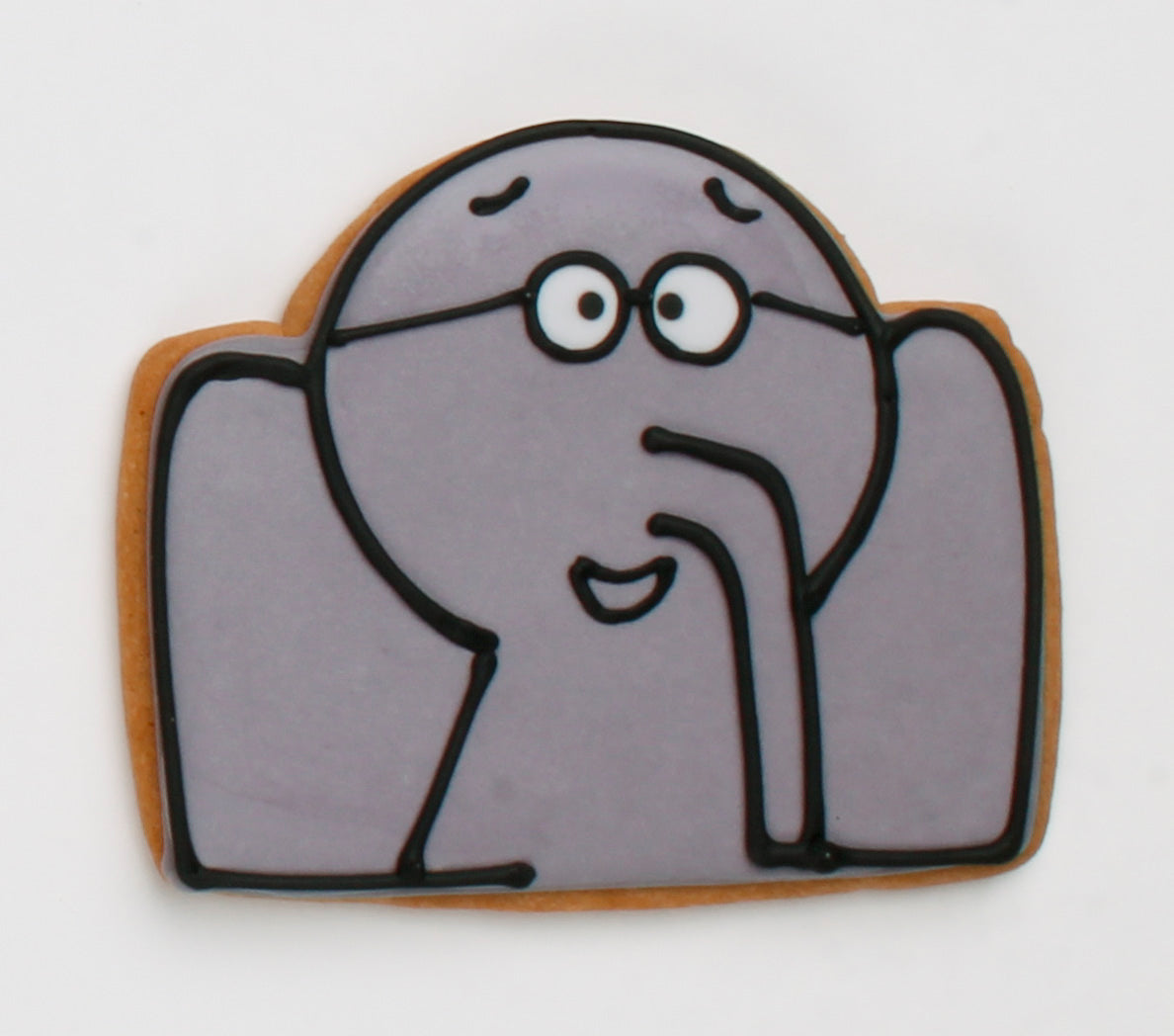 Mo Willems Elephant Custom Cookie Party Favor