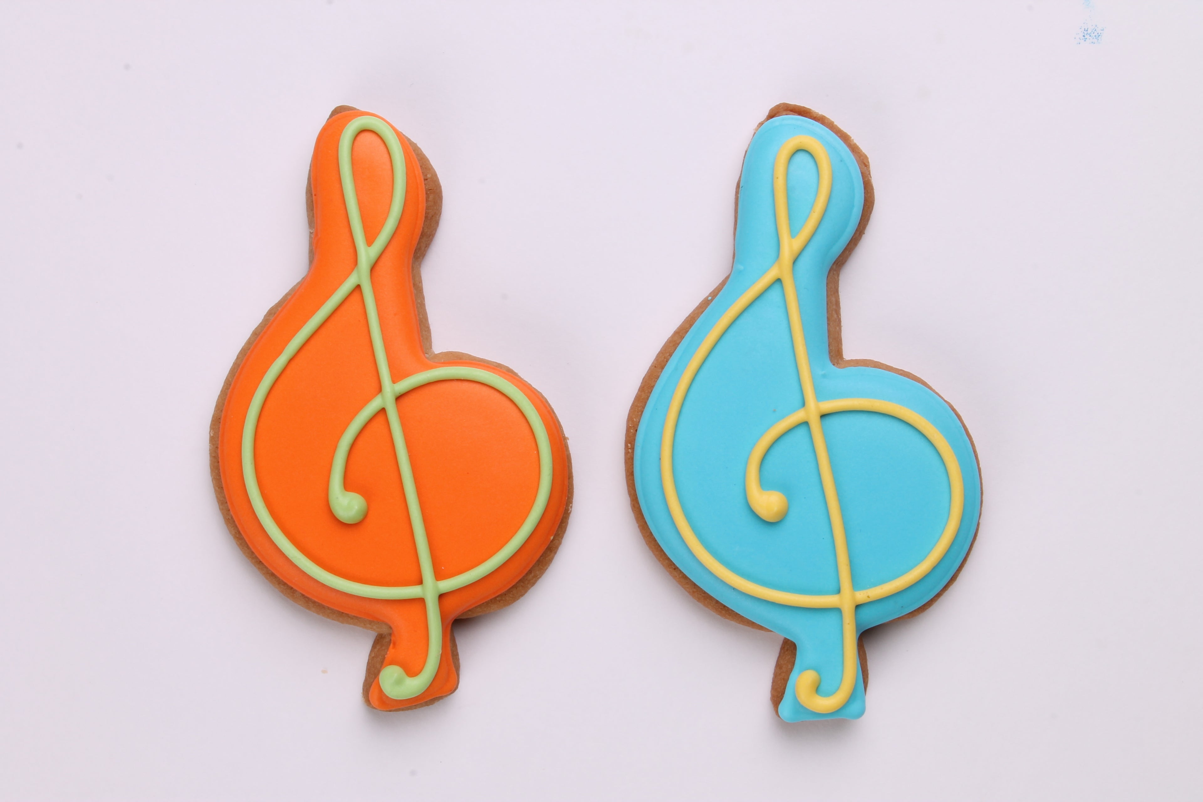 Music Note Custom Party Favor Cookie