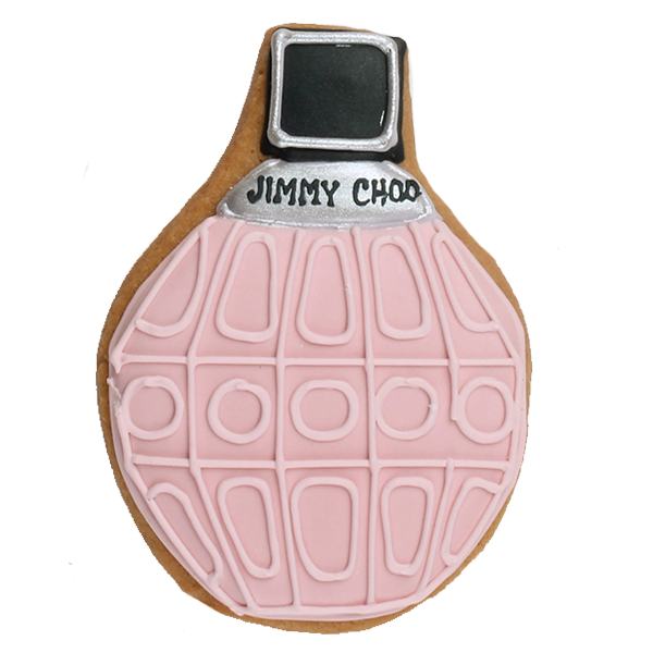 custom Jimmy Choo Perfume Bottle Party Favor Cookie