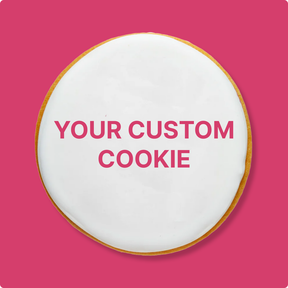 Custom Photo Cookie - Personalized Printed Sugar Cookie