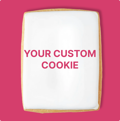 Custom Photo Cookie - Personalized Printed Sugar Cookie