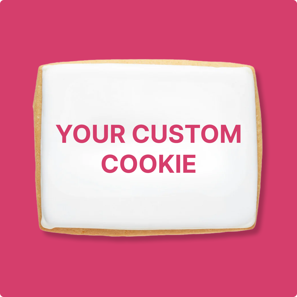 Custom Photo Cookie - Personalized Printed Sugar Cookie