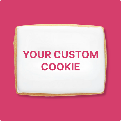 Custom Photo Cookie - Personalized Printed Sugar Cookie