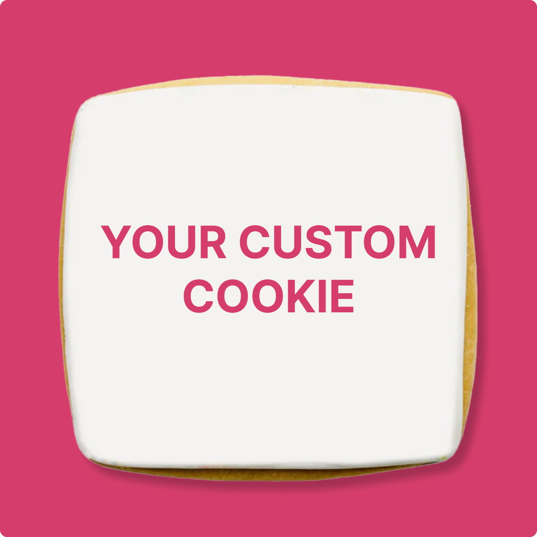 Custom Photo Cookie - Personalized Printed Sugar Cookie