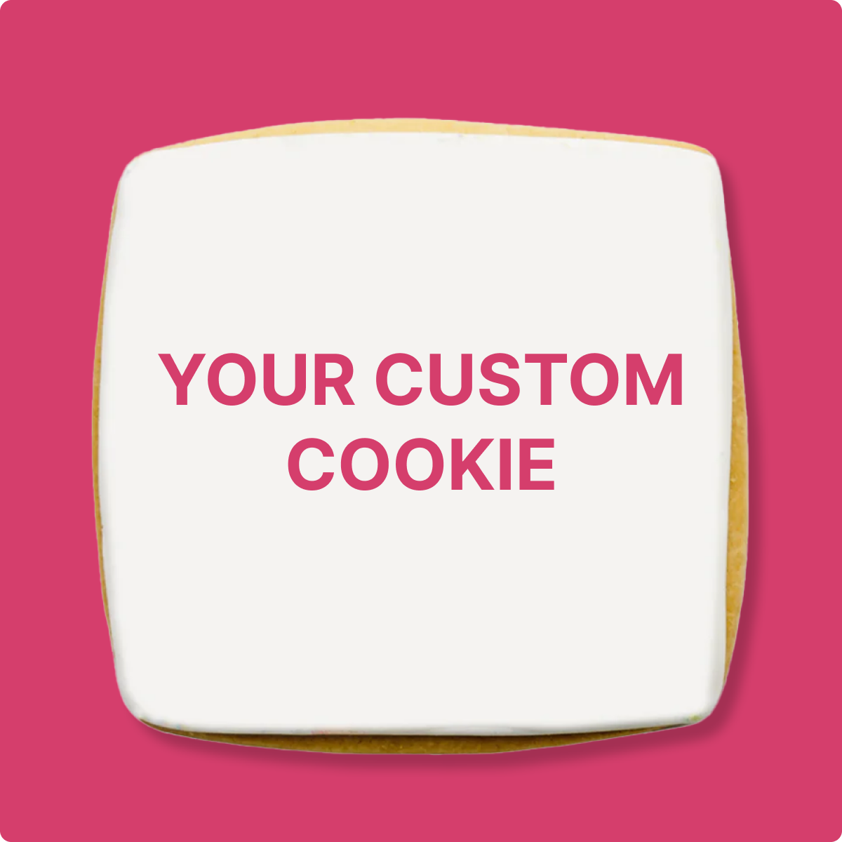 Custom Photo Cookie - Personalized Printed Sugar Cookie