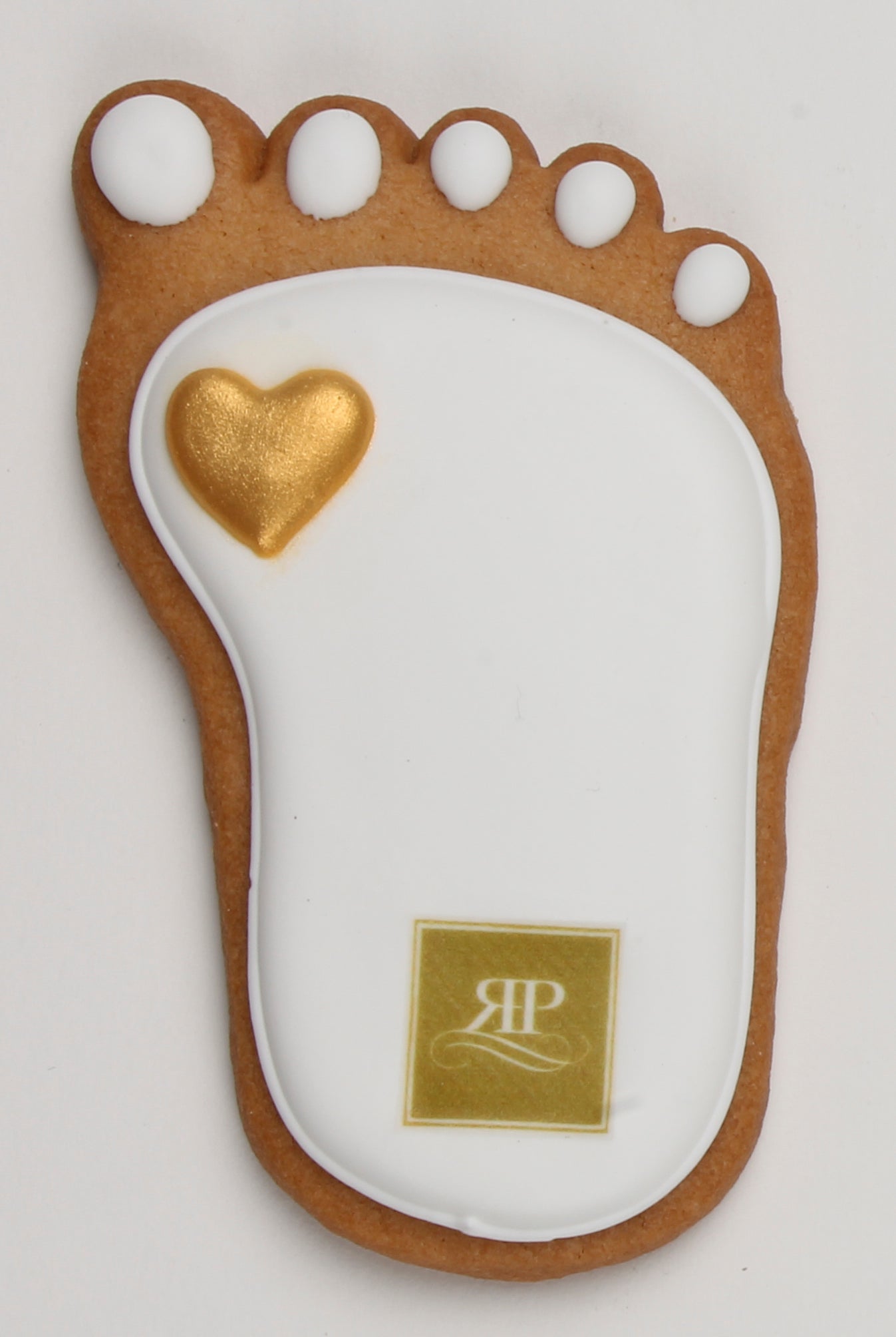 Baby Footprint Custom Party Favor Cookie