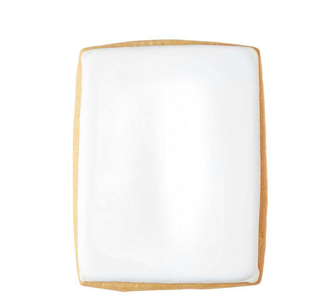 Custom Cookie - Personalized Printed Rectangle Sugar Cookie